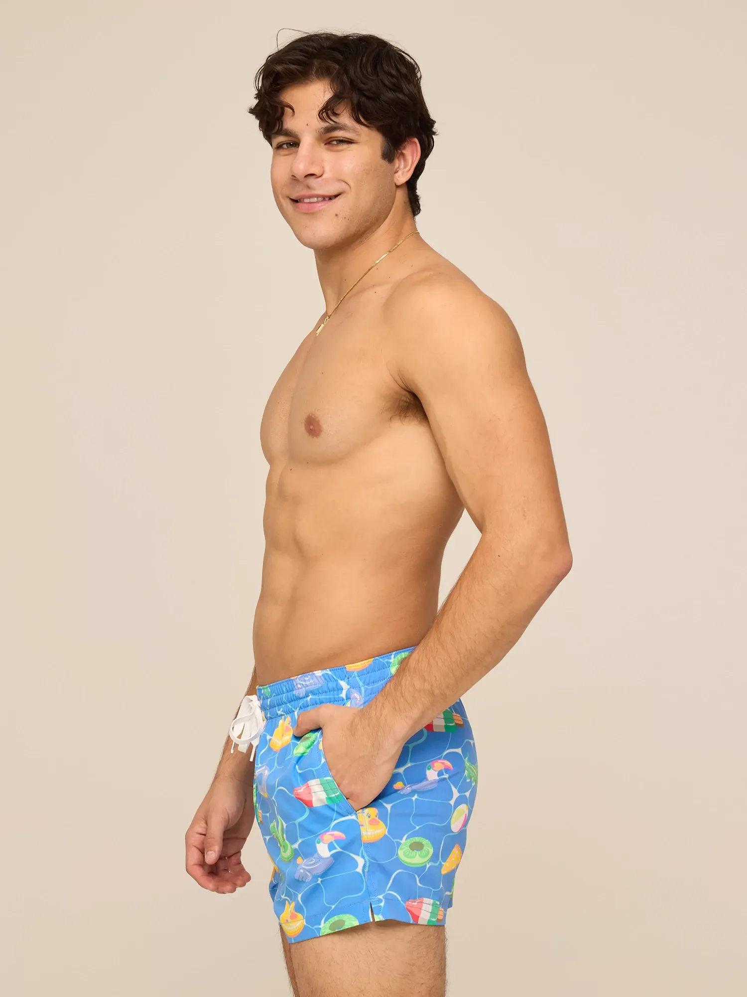 The Cannonball Crews 4" (Classic Lined Swim Trunk) - Image 3