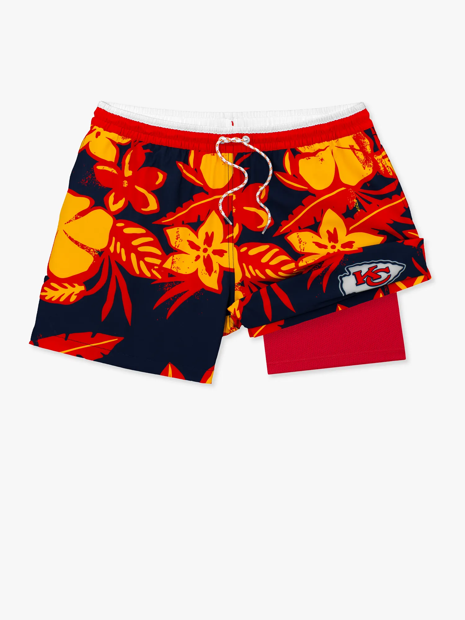 The Chiefs Deep End Zones 5.5" (Classic Lined Swim Trunk) - Image 5