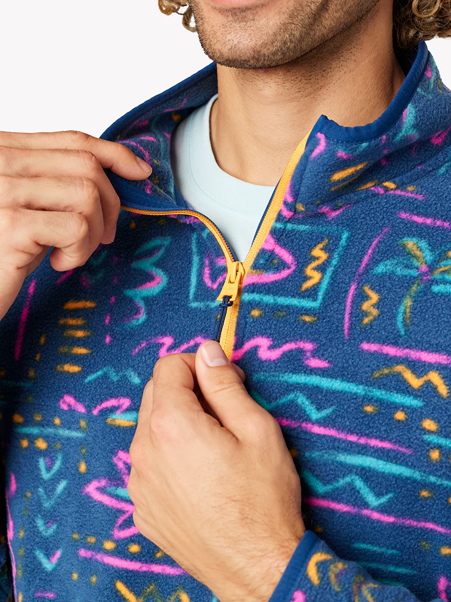 Fleece Quarter Zip (Chilly Vibe) - Image 2