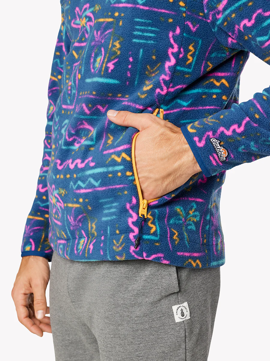 Fleece Quarter Zip (Chilly Vibe) - Image 3