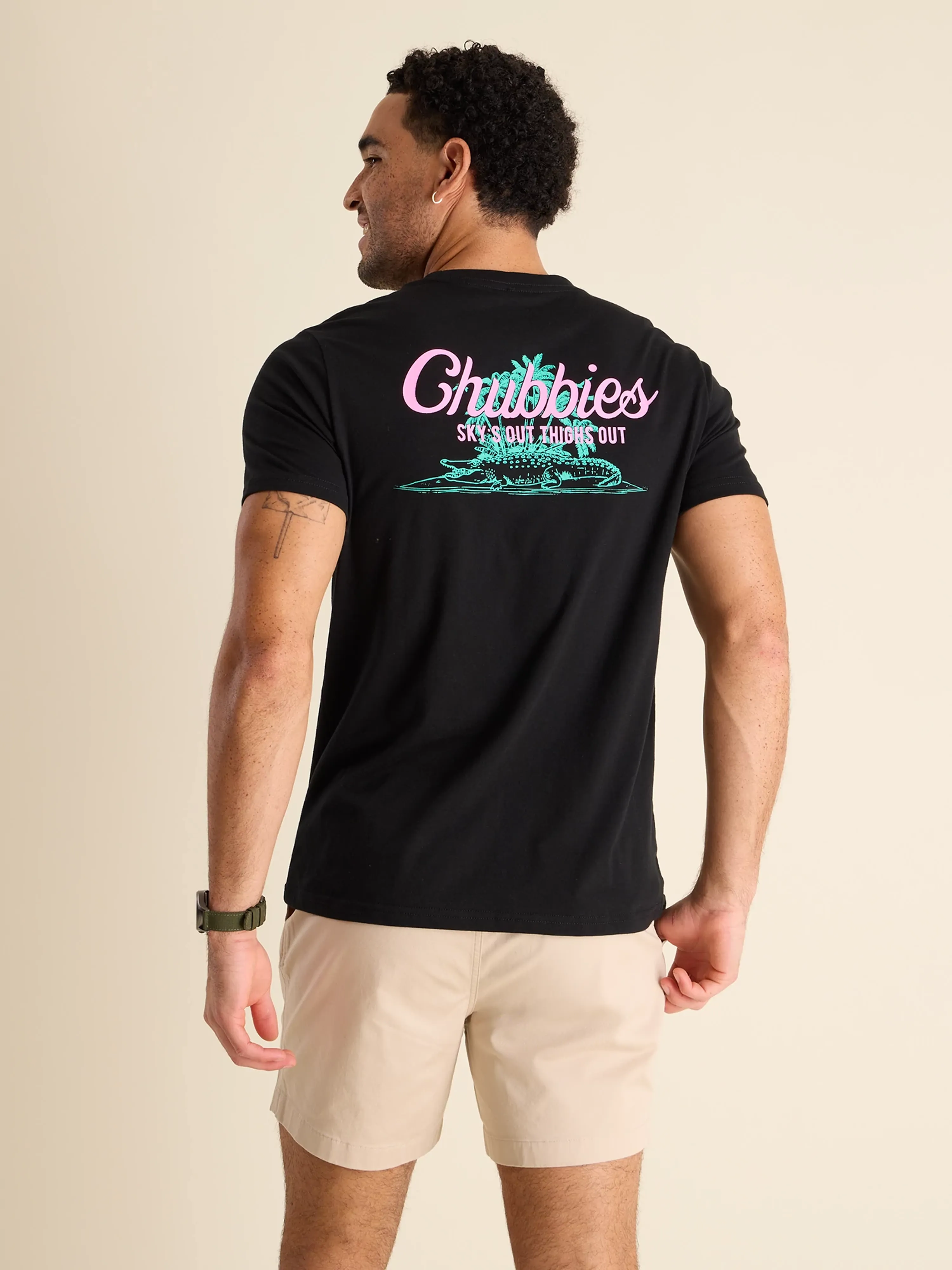 The Chubbies Brew (Non Pocket Graphic T-Shirt) - Image 2