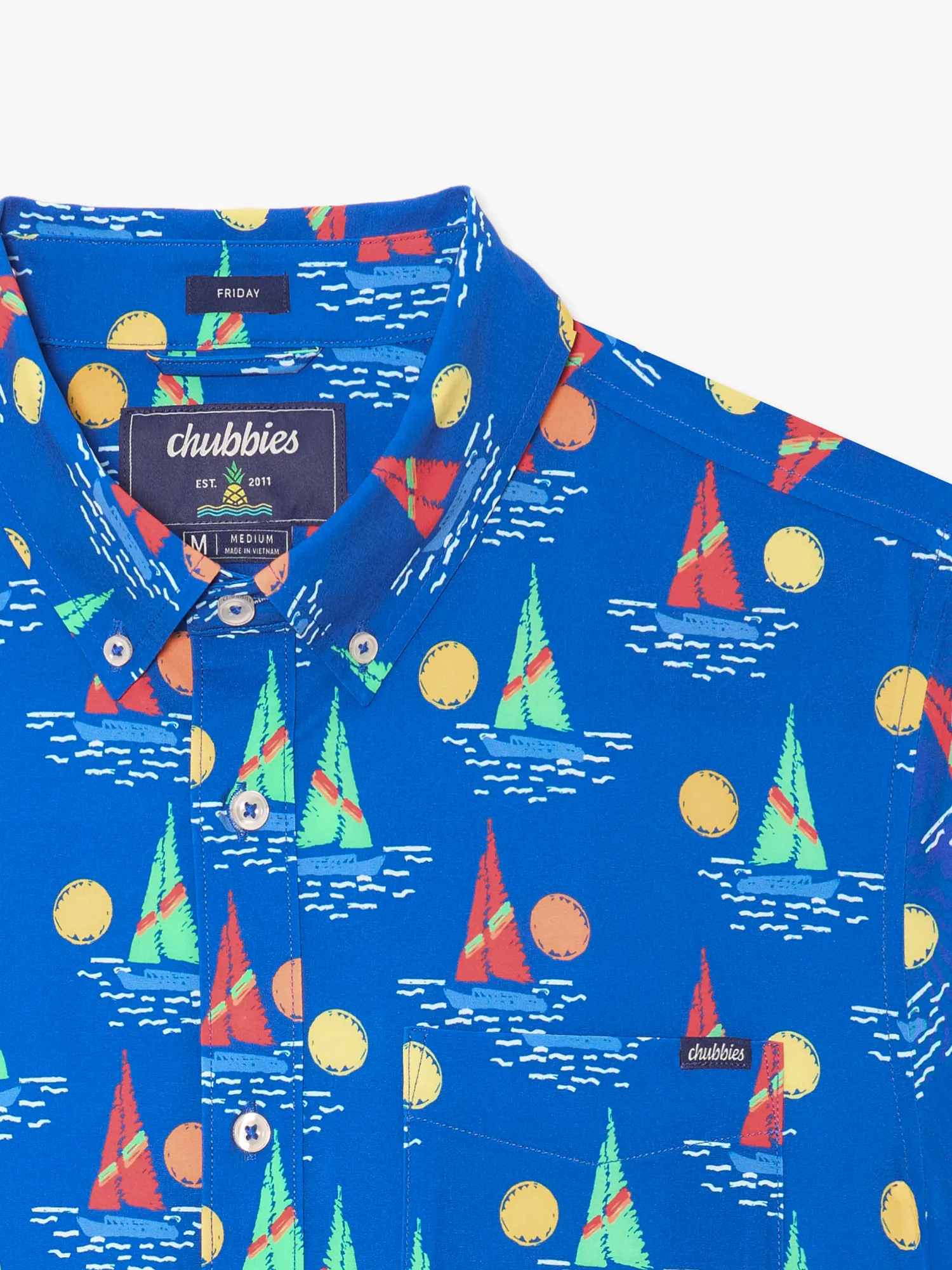 The Come Sail Away (Performance Friday Shirt)- Navy - Image 6