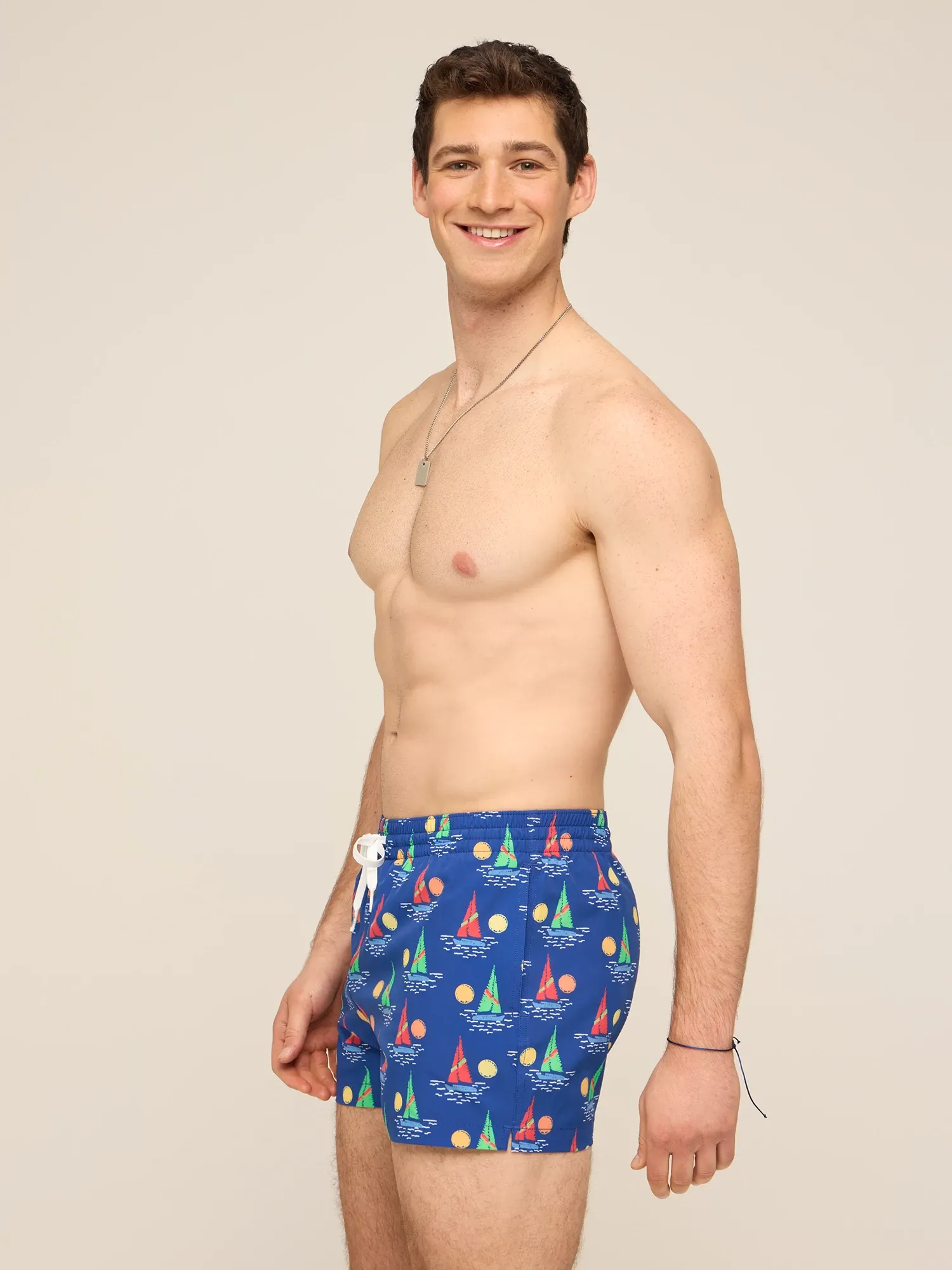 The Come Sail Aways 4" (Classic Lined Swim Trunk) - Image 3