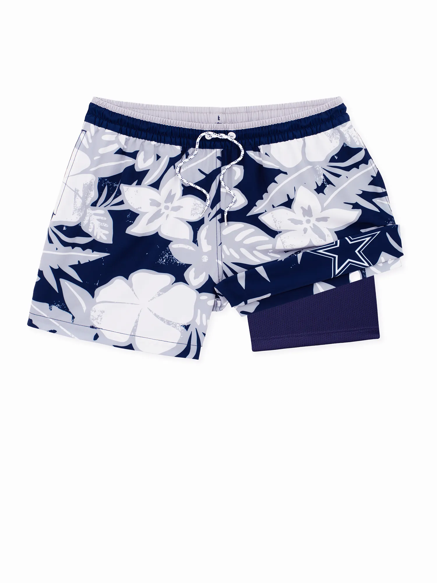 The Cowboys Deep End Zones 5.5" (Classic Lined Swim Trunk) - Image 5