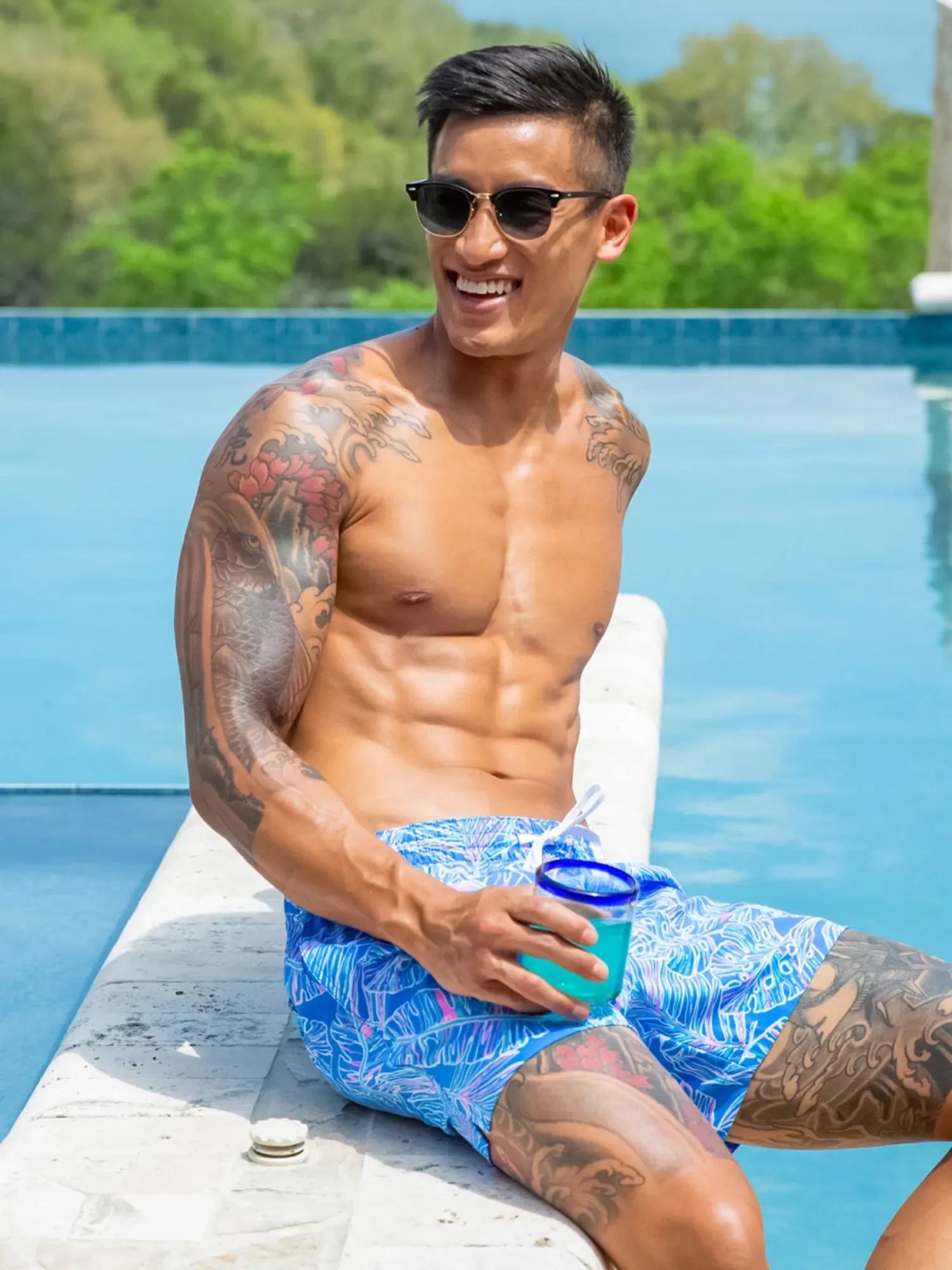 The Cruise It Or Lose It 5.5" (Classic Lined Swim Trunk) - Image 2