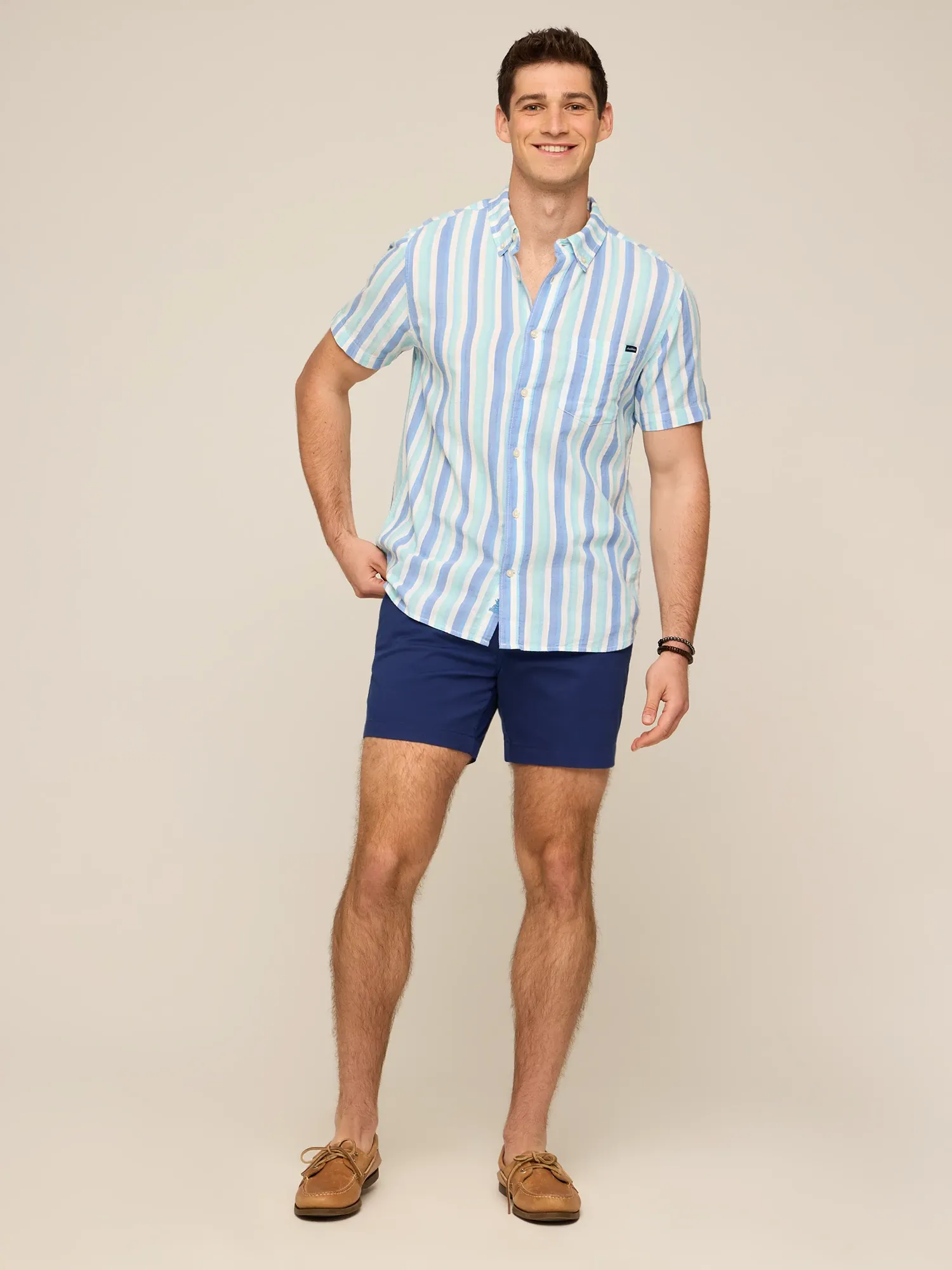 The Deep Sea Streaks (Resort Weave Friday Shirt) - Image 3