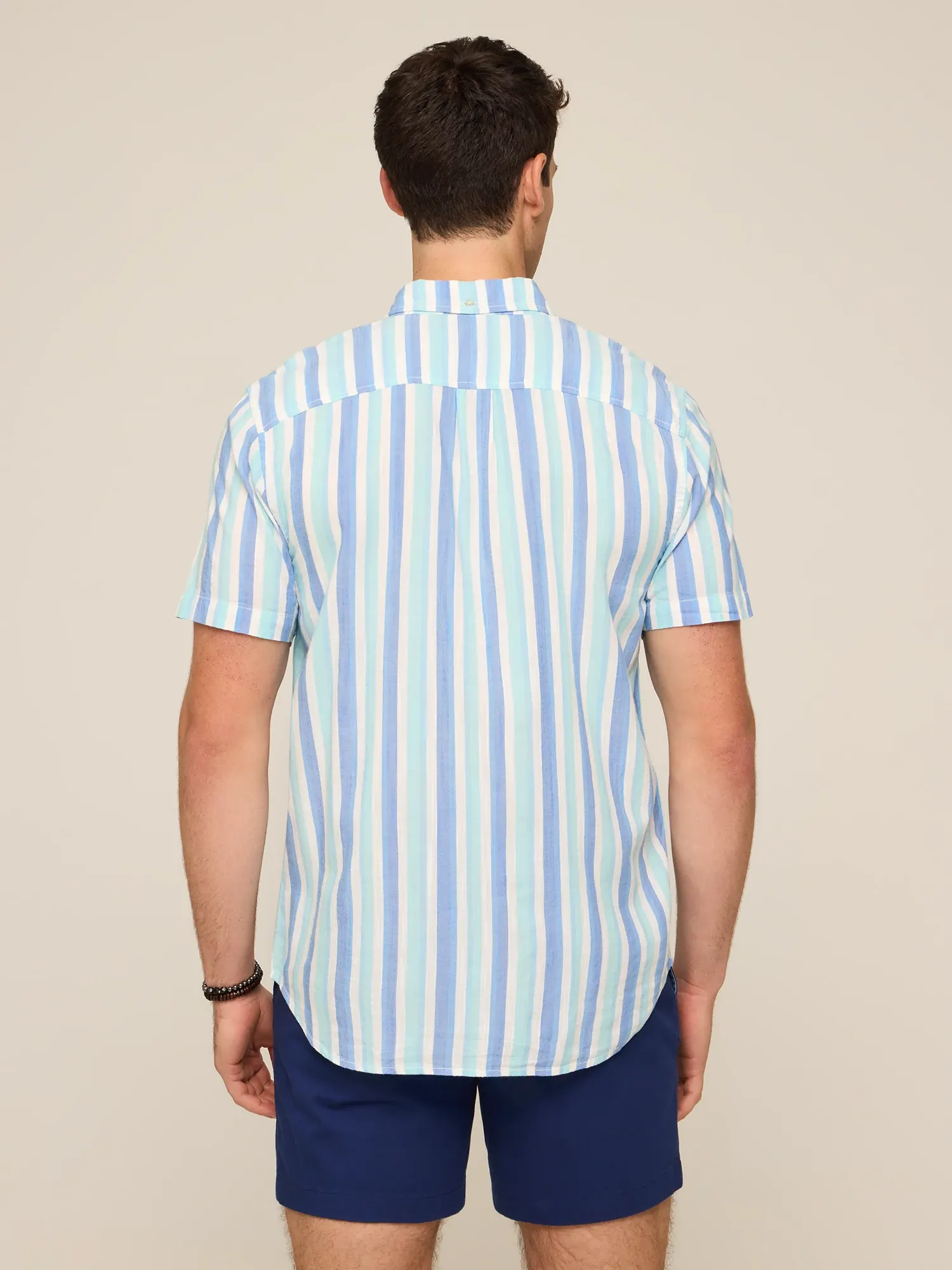 The Deep Sea Streaks (Resort Weave Friday Shirt) - Image 4