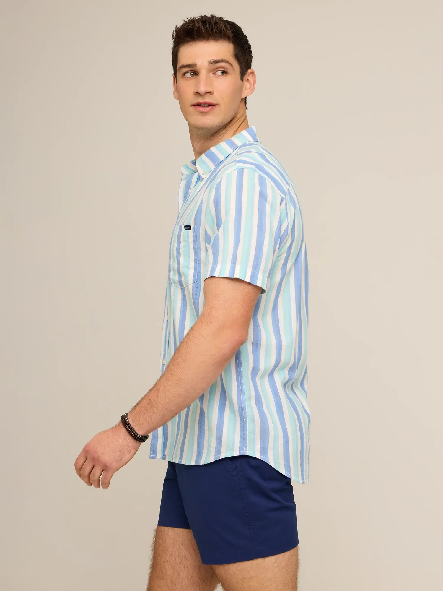 The Deep Sea Streaks (Resort Weave Friday Shirt) - Image 5