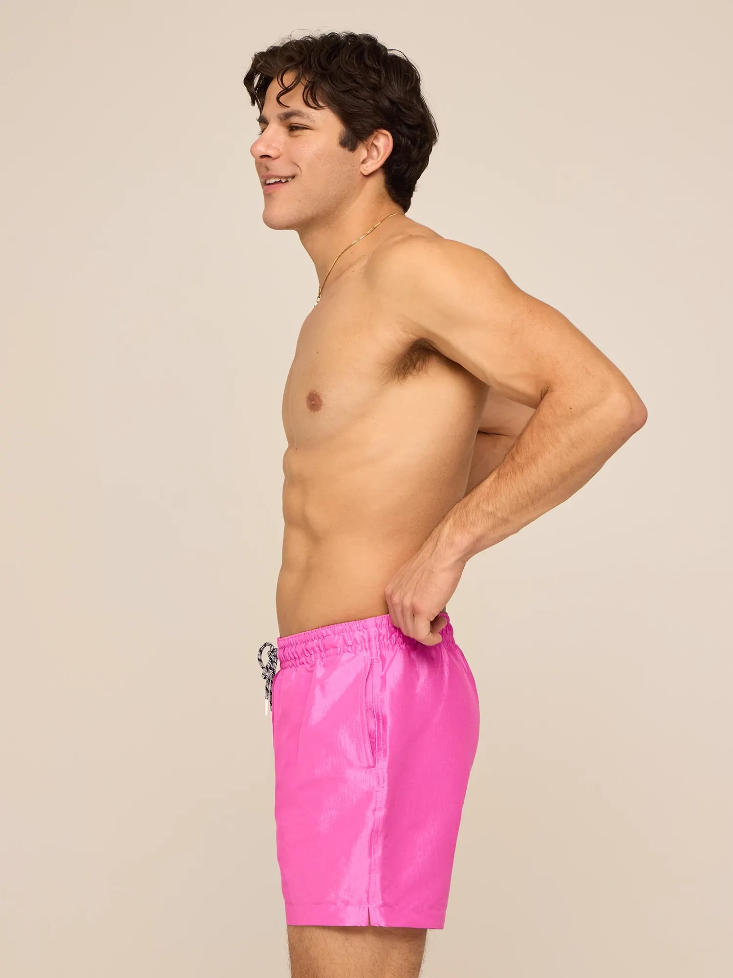 The Disco Plums 5.5" (Lined Metallic Swim) - Image 3