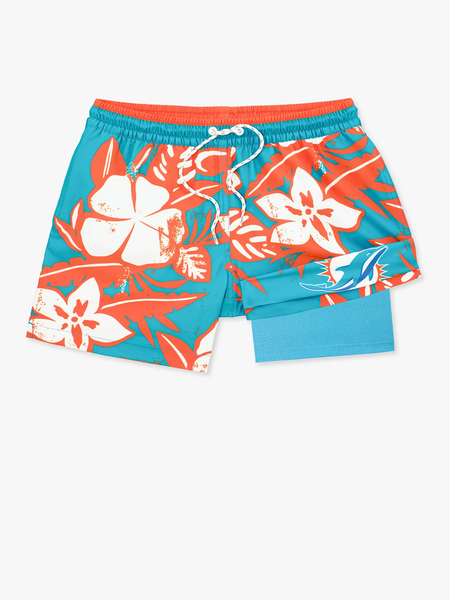 The Dolphins Deep End Zones 5.5" (Classic Lined Swim Trunk) - Image 5
