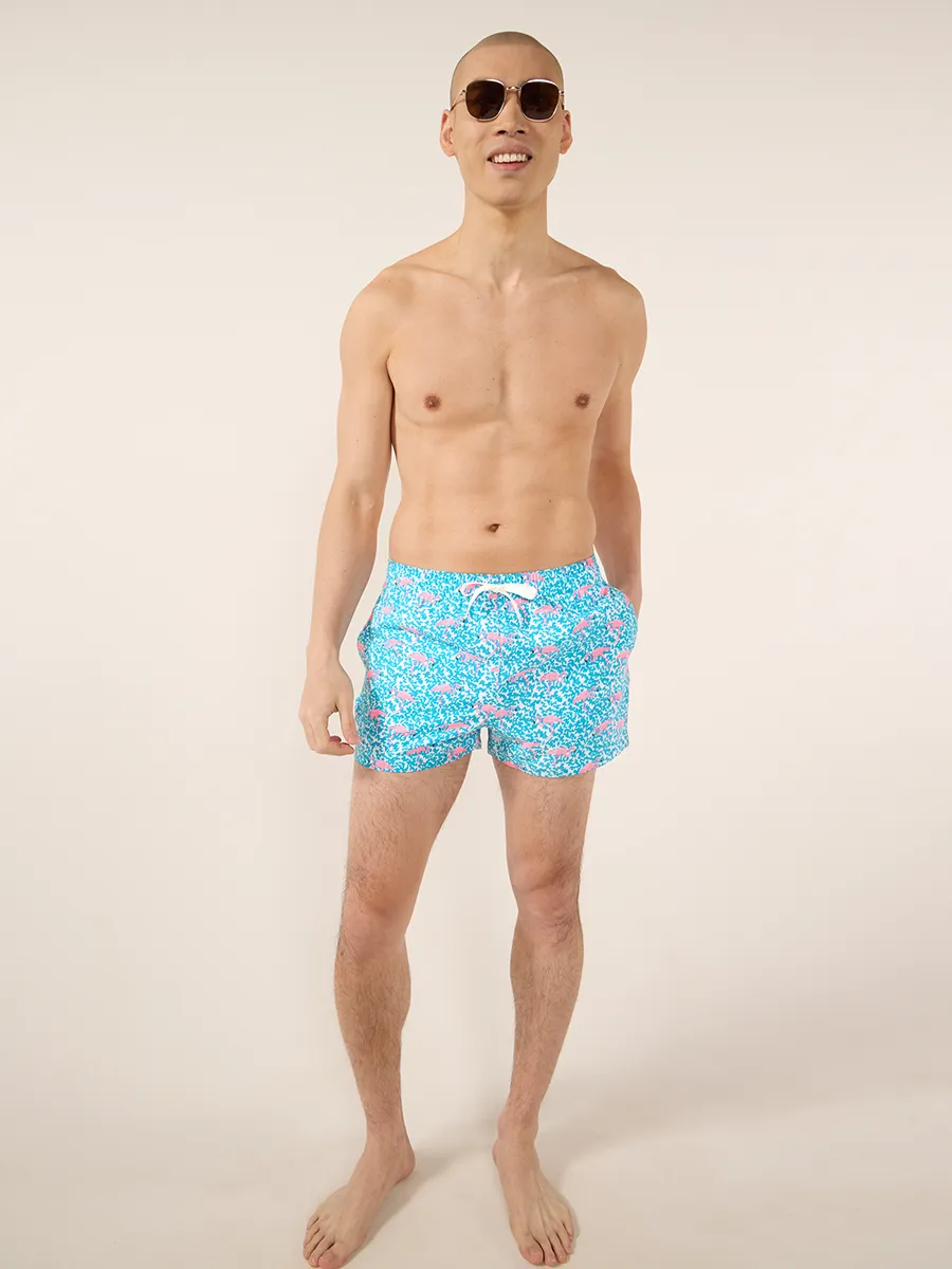 The Domingos Are Flamingos 4" (Classic Swim Trunk) - Image 5