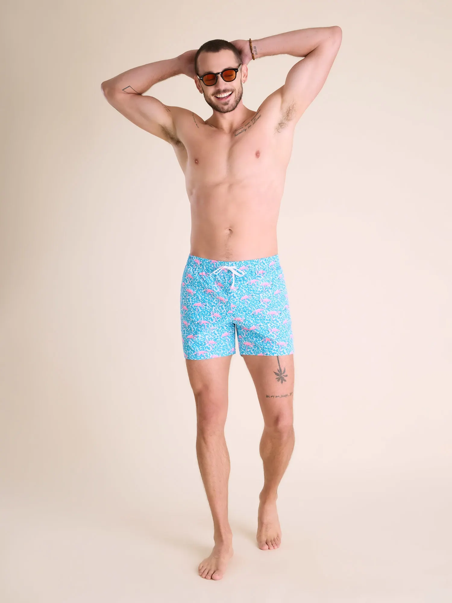 The Domingos Are For Flamingos 5.5" (Classic Swim Trunk) - Image 4
