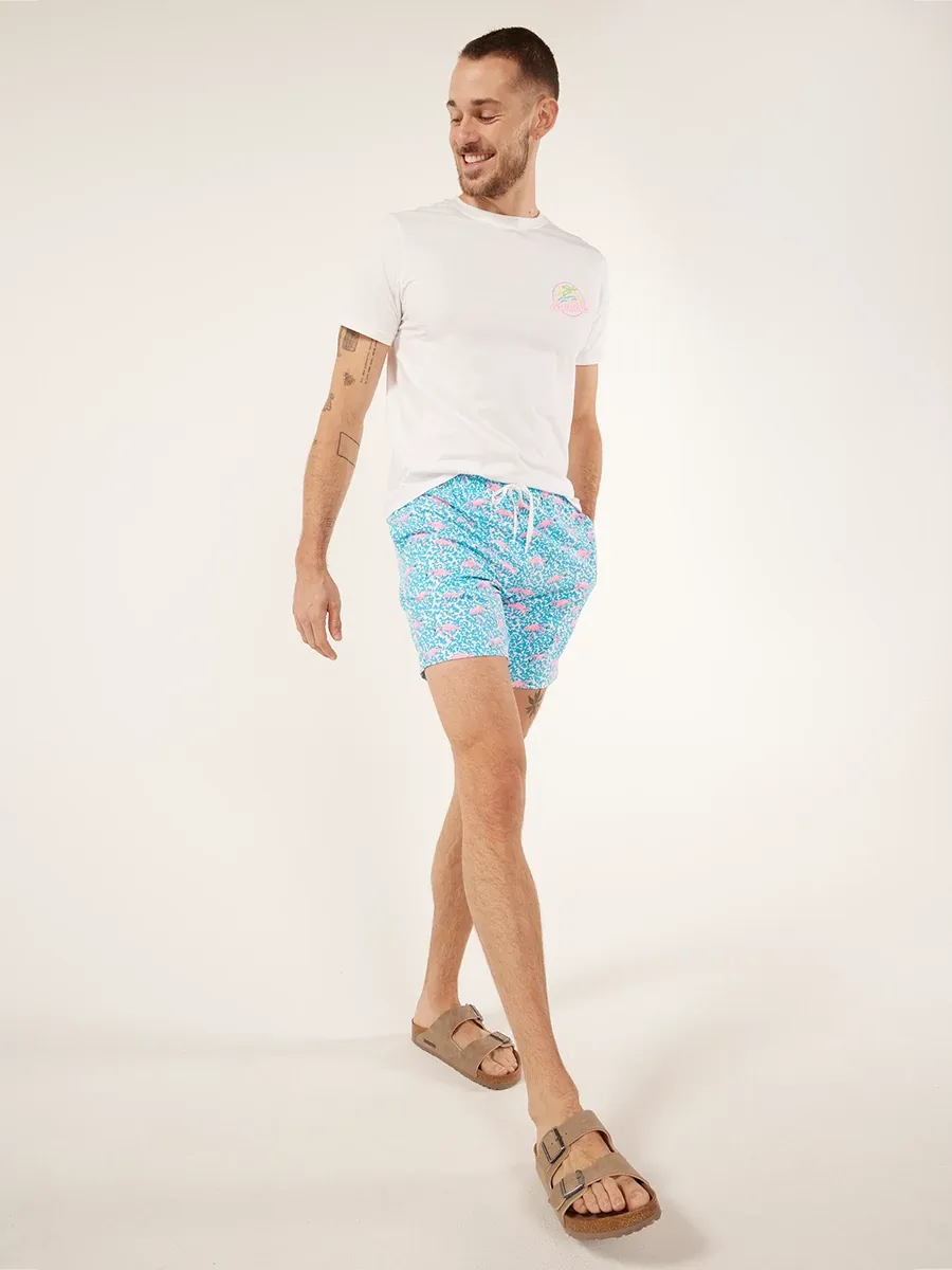 The Domingos Are For Flamingos 7" (Lined Classic Swim Trunk) - Image 6
