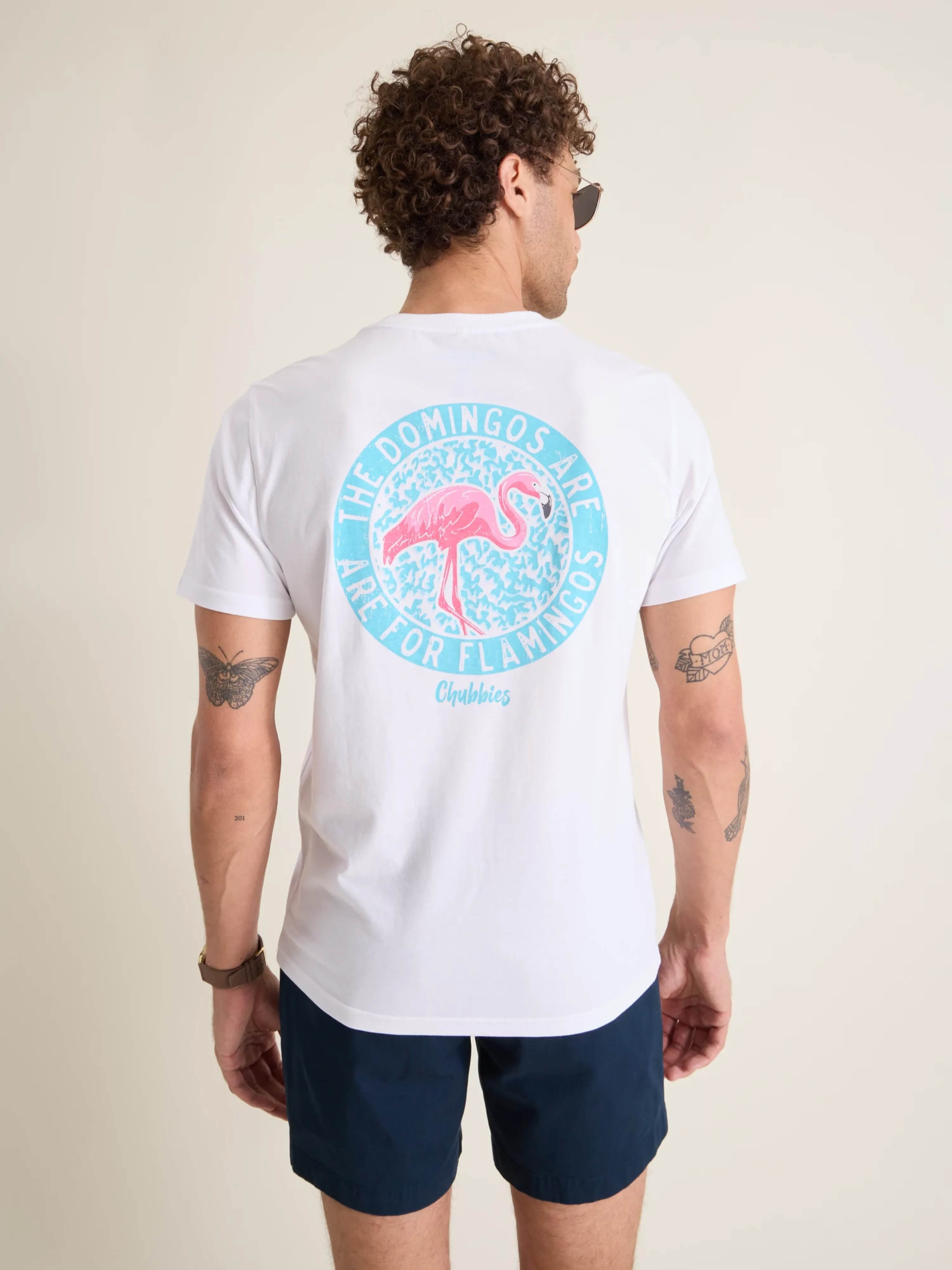 The Domingos For Flamingo (Non Pocket T-Shirt) - Image 3