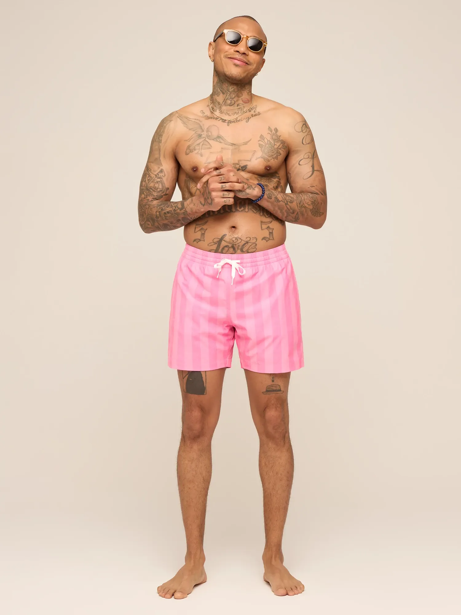 The Dreamhouse Pinks 5.5" (Classic Lined Swim Trunk) - Image 6