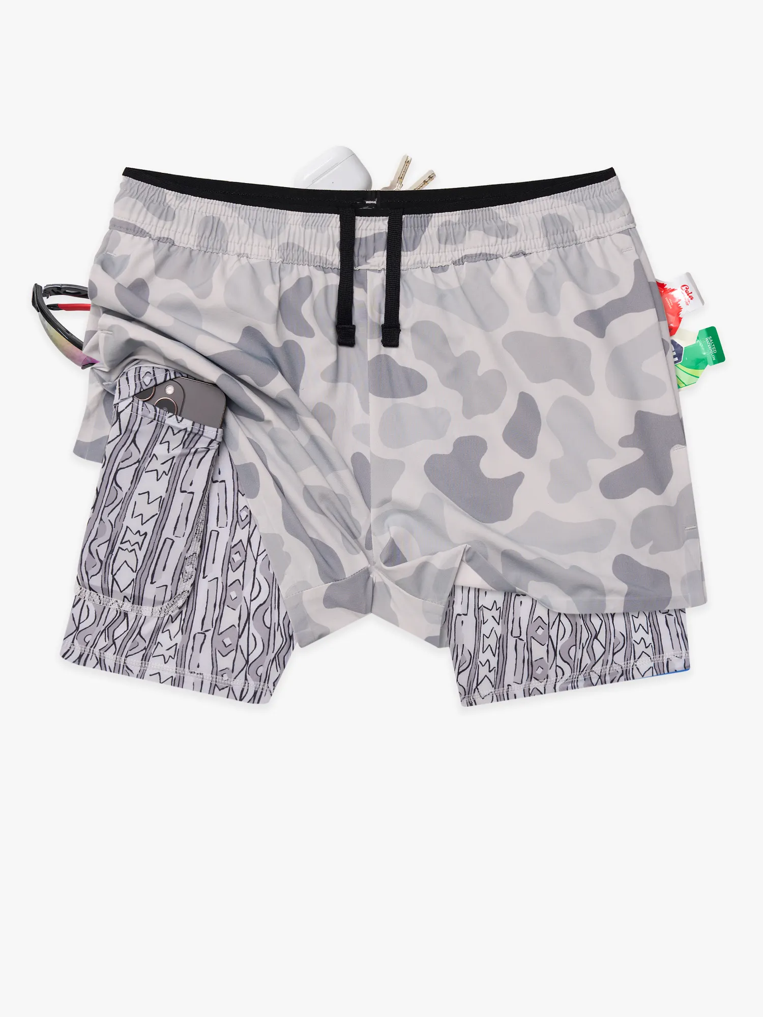 The Duck & Cover (Boys Ultimate Training Short)- Gray - Image 2
