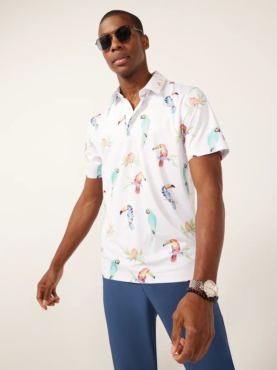 The Dude Where's Macaw (Performance Polo) - Image 6