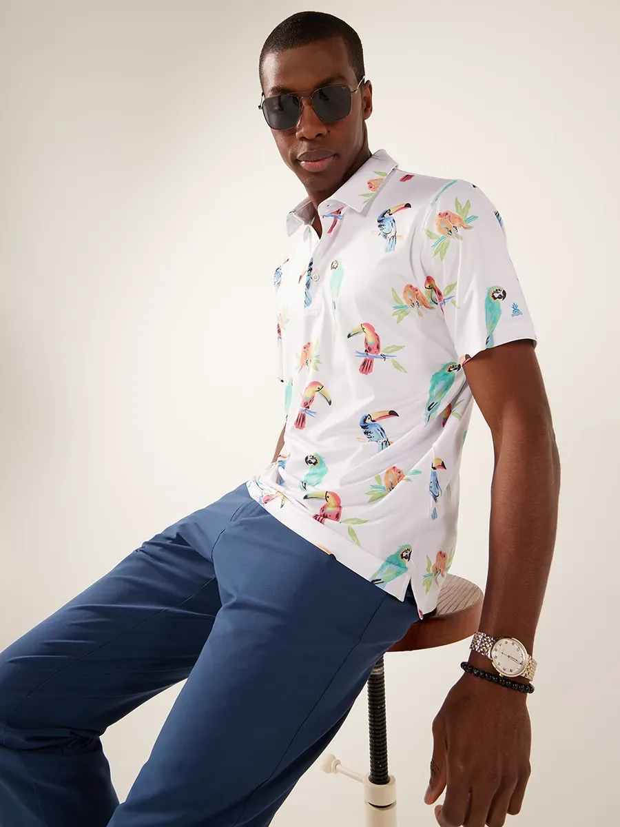 The Dude Where's Macaw (Performance Polo) - Image 7