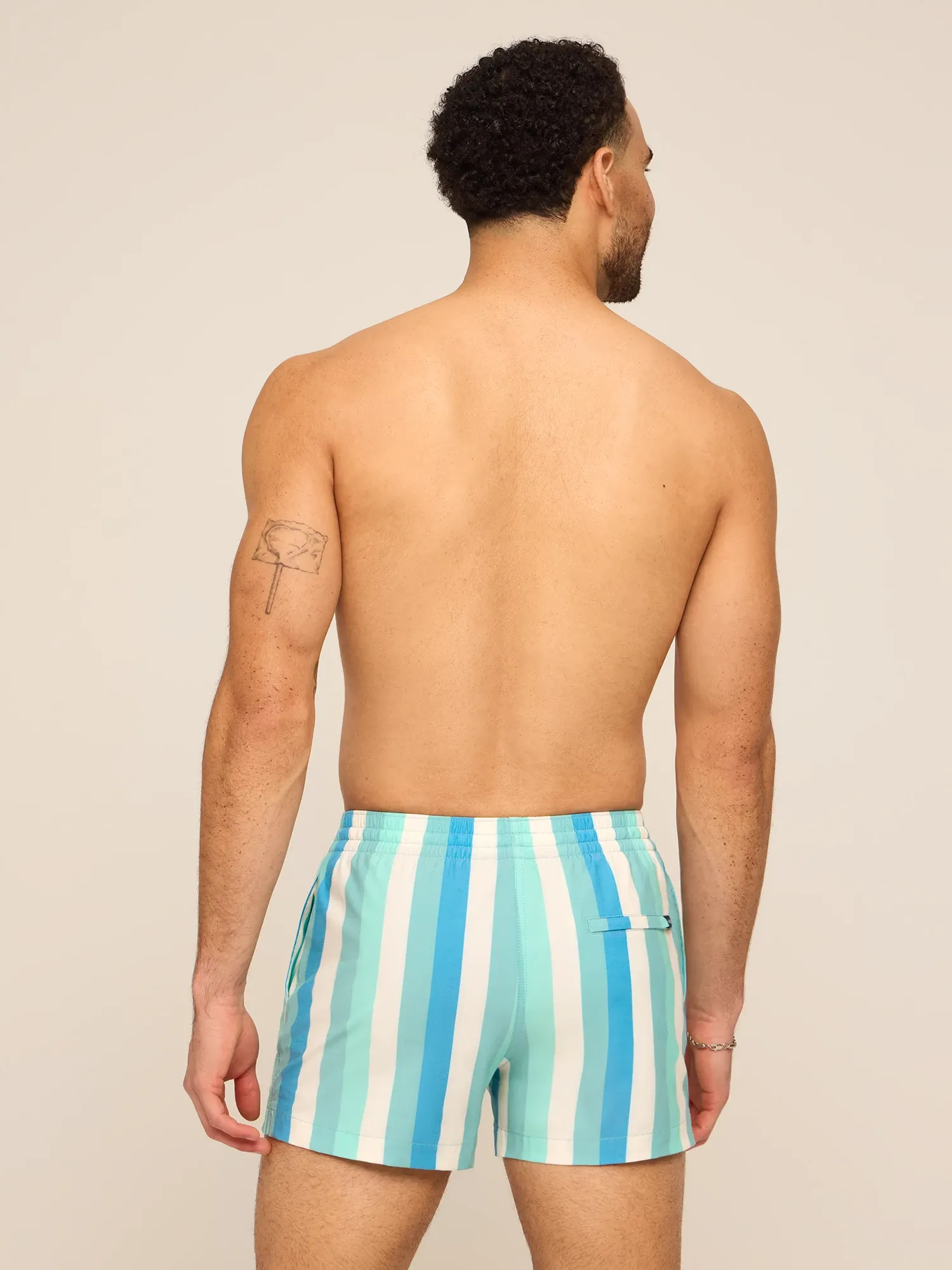 The Eversea Stripes 4" (Classic Lined Swim Trunk) - Image 2