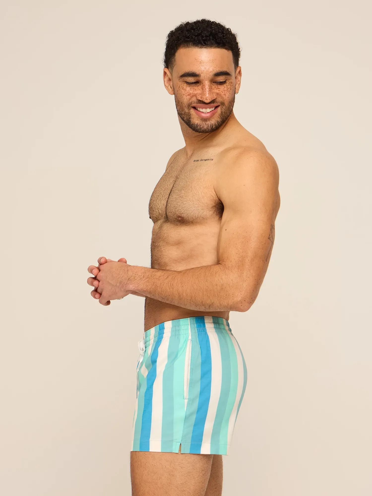 The Eversea Stripes 4" (Classic Lined Swim Trunk) - Image 3