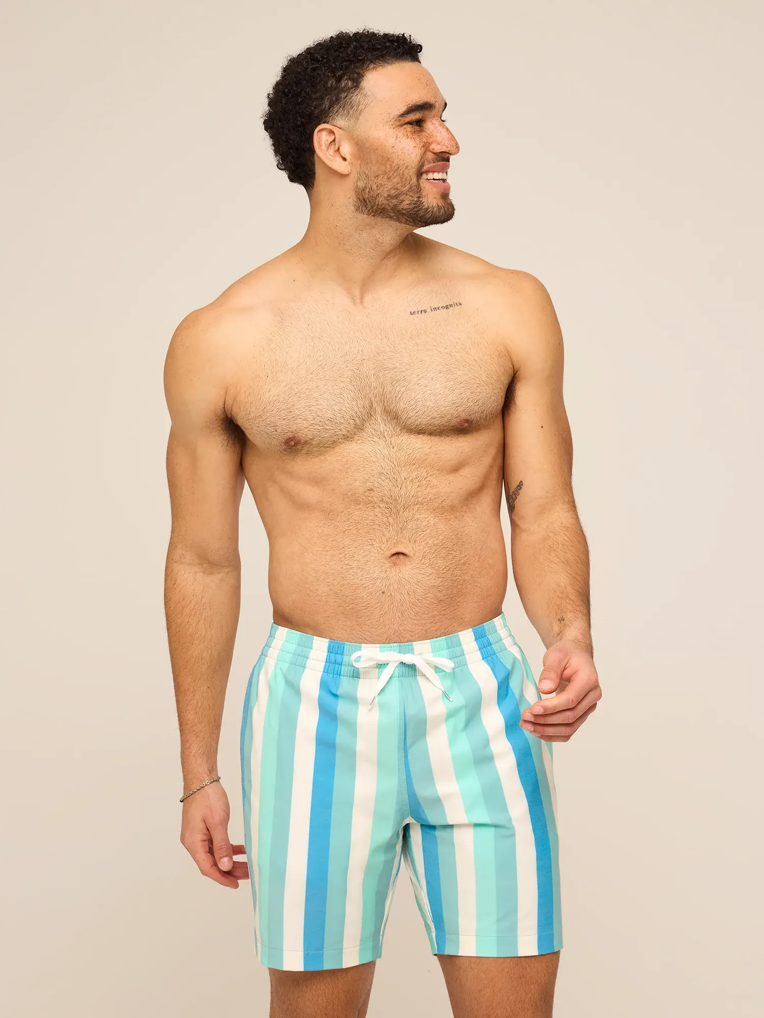 The Eversea Stripes 7" (Classic Lined Swim Trunk) - Image 3