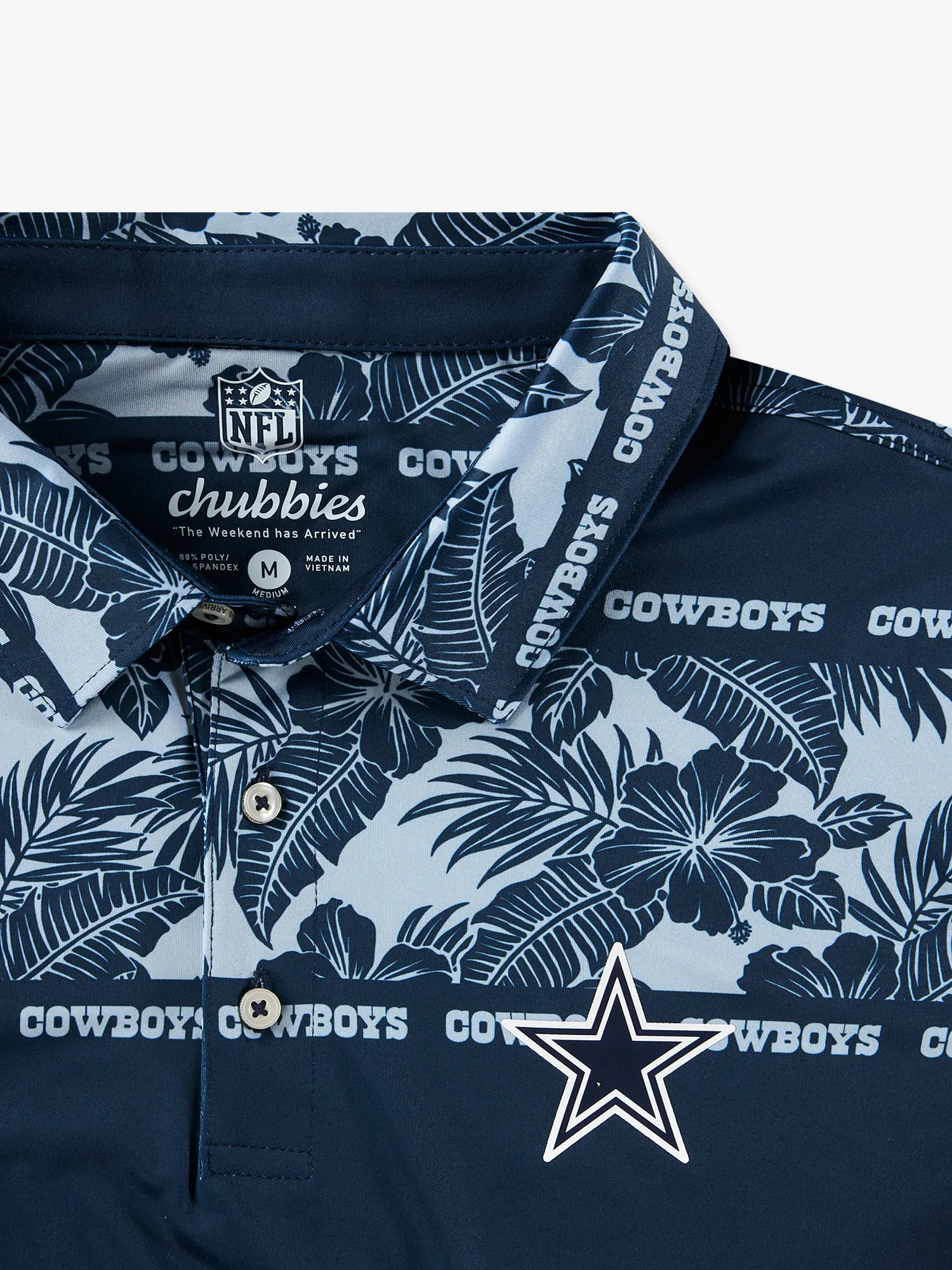 The First Down Floral (Performance Polo) - Image 2