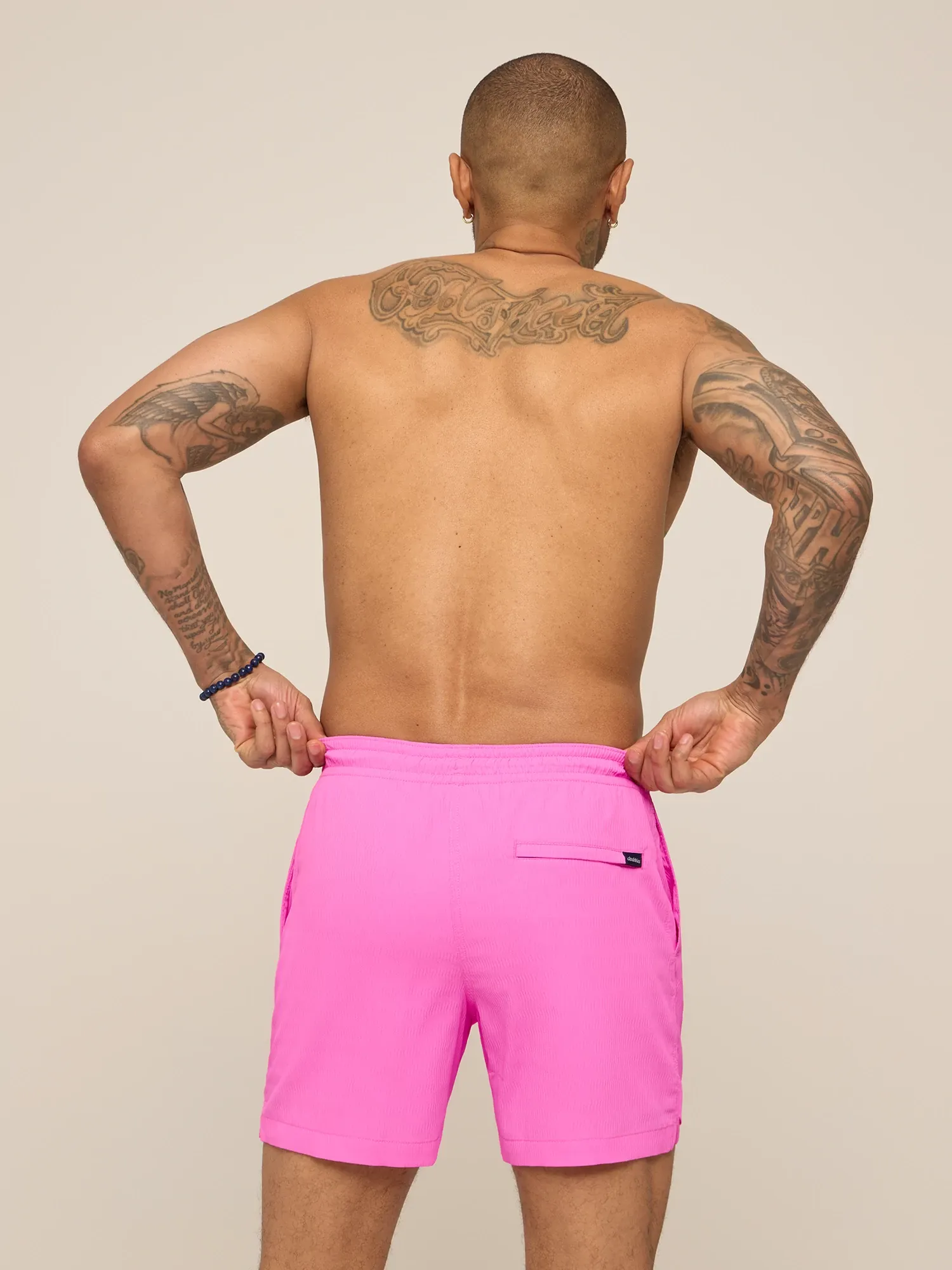 The Flamingo Fizzes 5.5" (Textured Lined Swim) - Image 3
