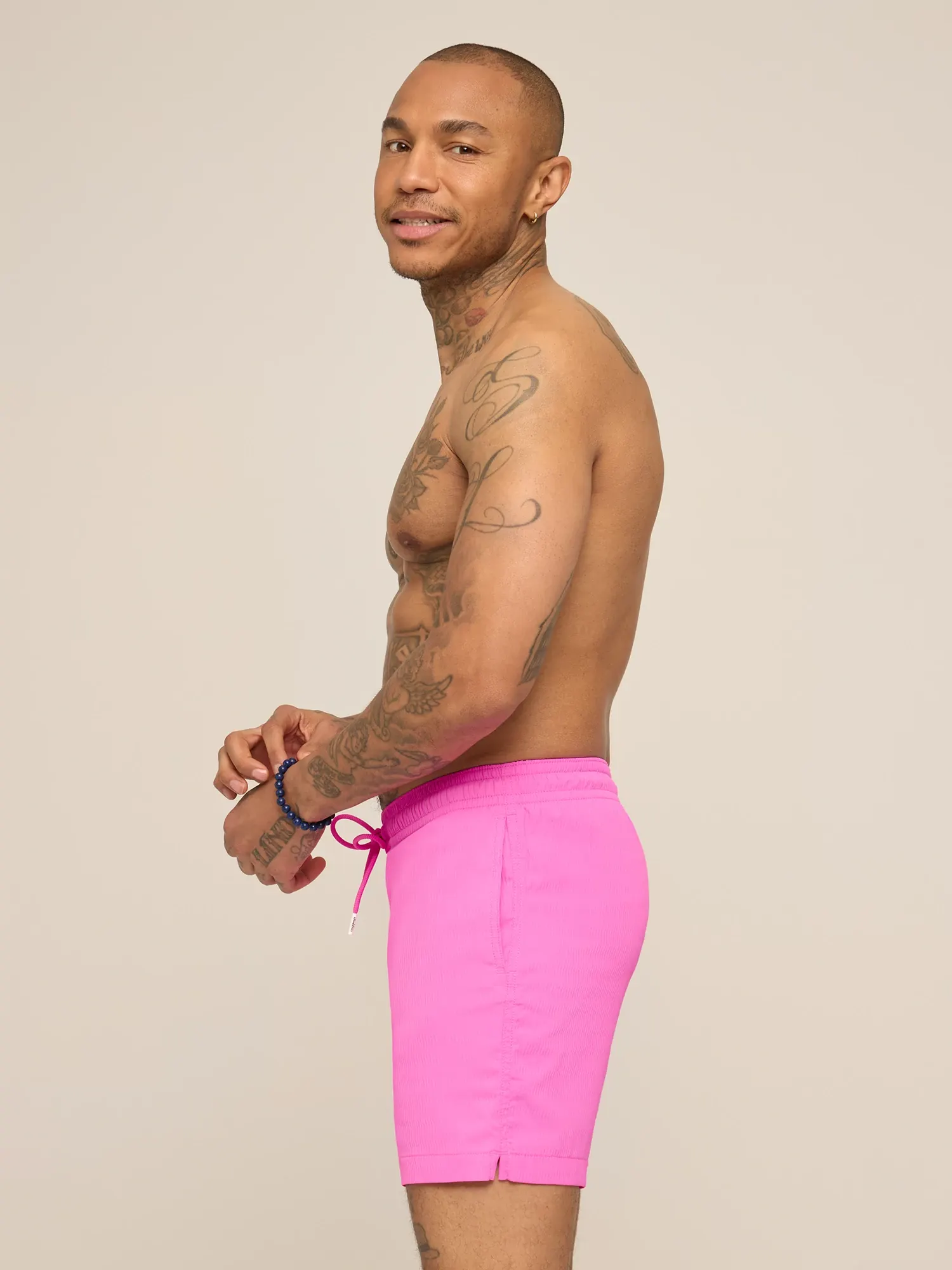 The Flamingo Fizzes 5.5" (Textured Lined Swim) - Image 4