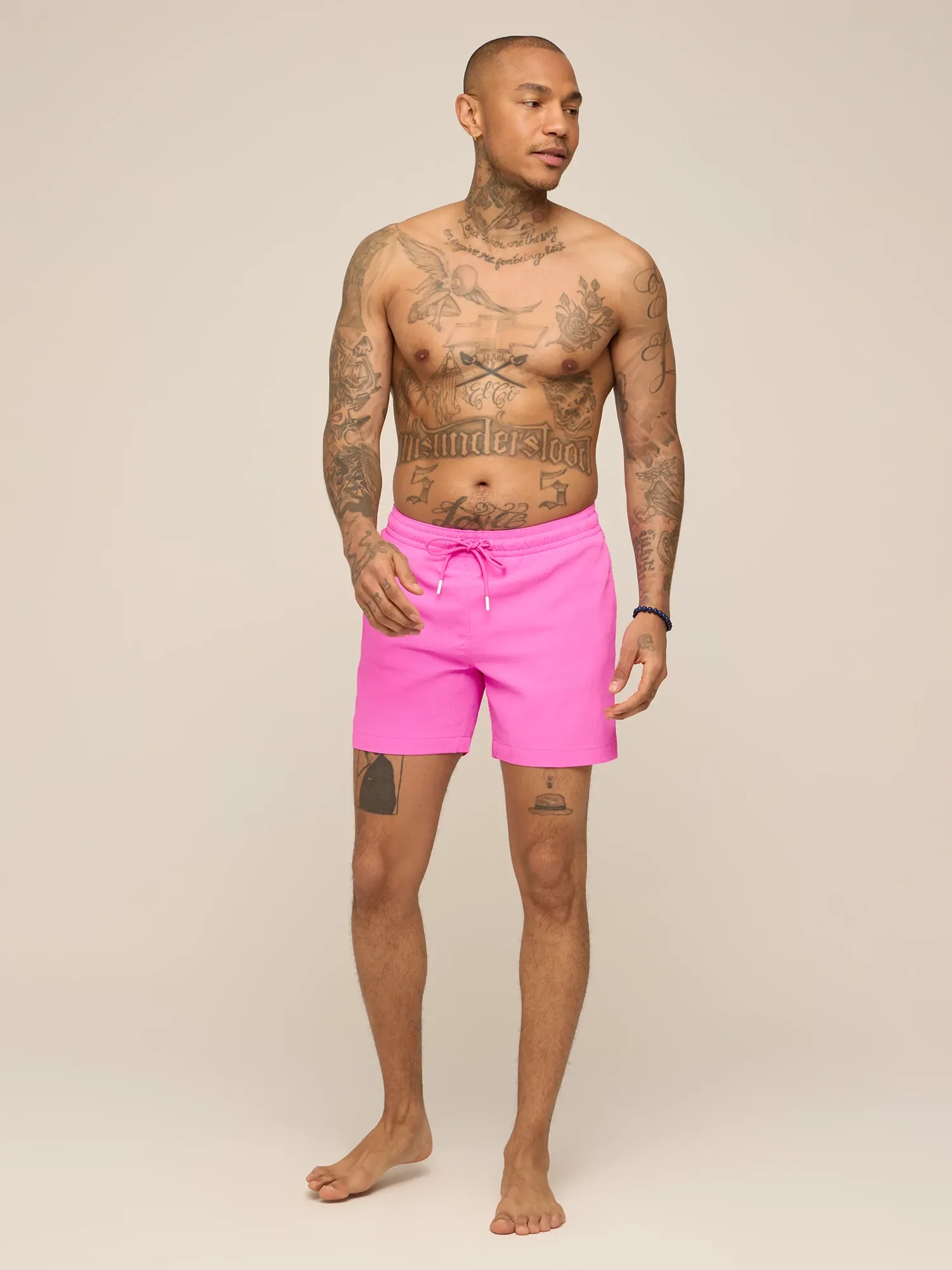 The Flamingo Fizzes 5.5" (Textured Lined Swim) - Image 6