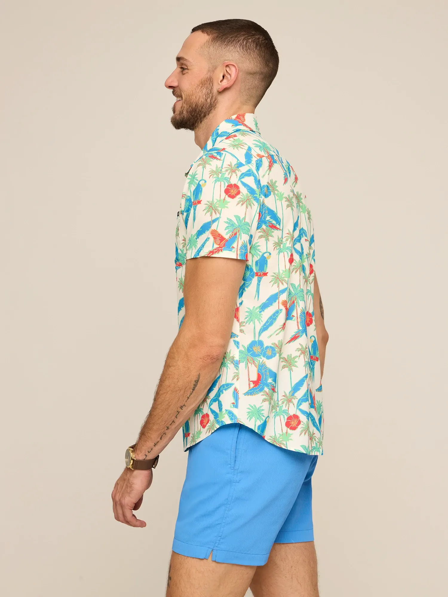 The Flock Party (Performance Friday Shirt)- White - Image 3
