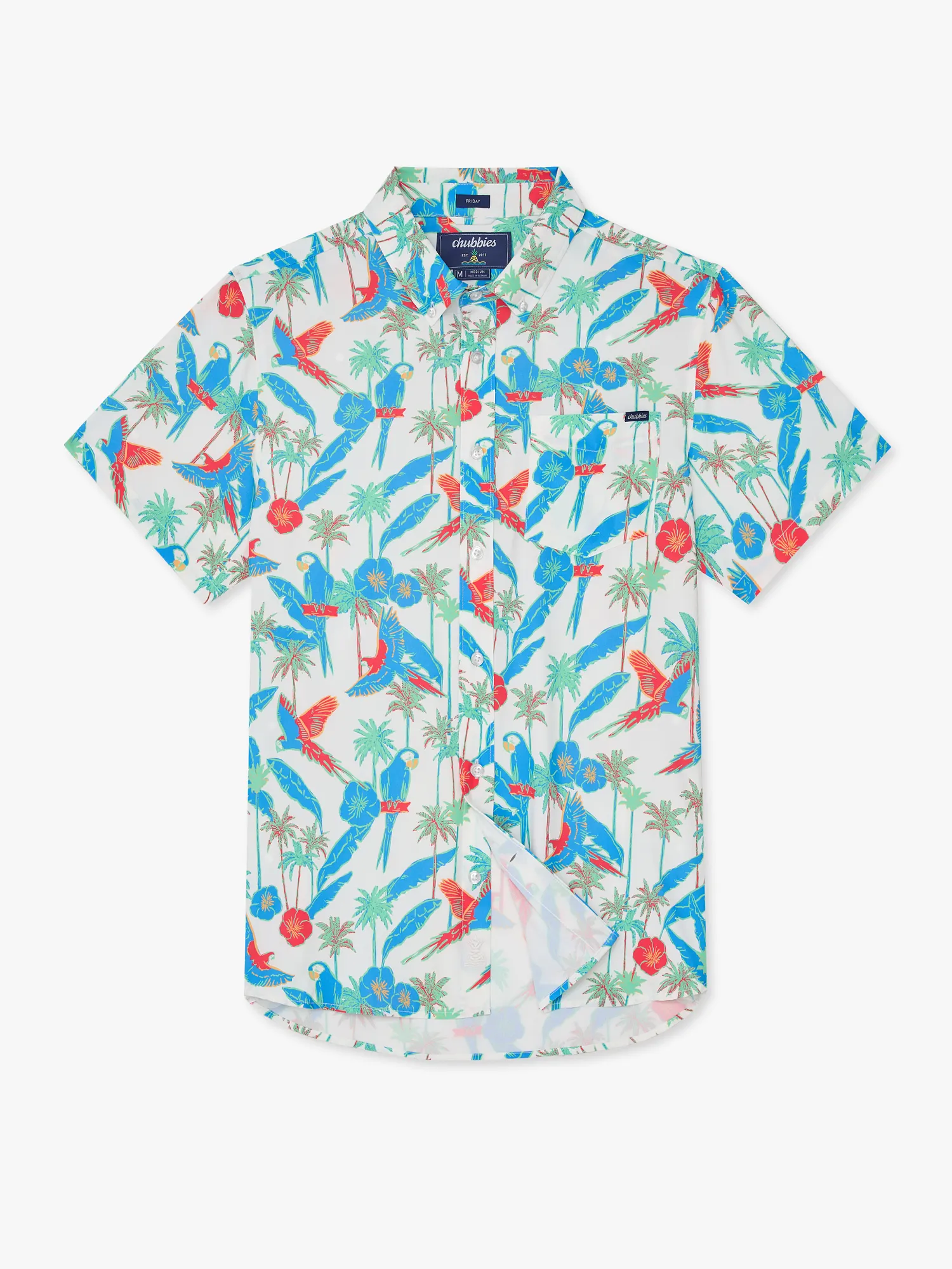 The Flock Party (Performance Friday Shirt)- White - Image 5