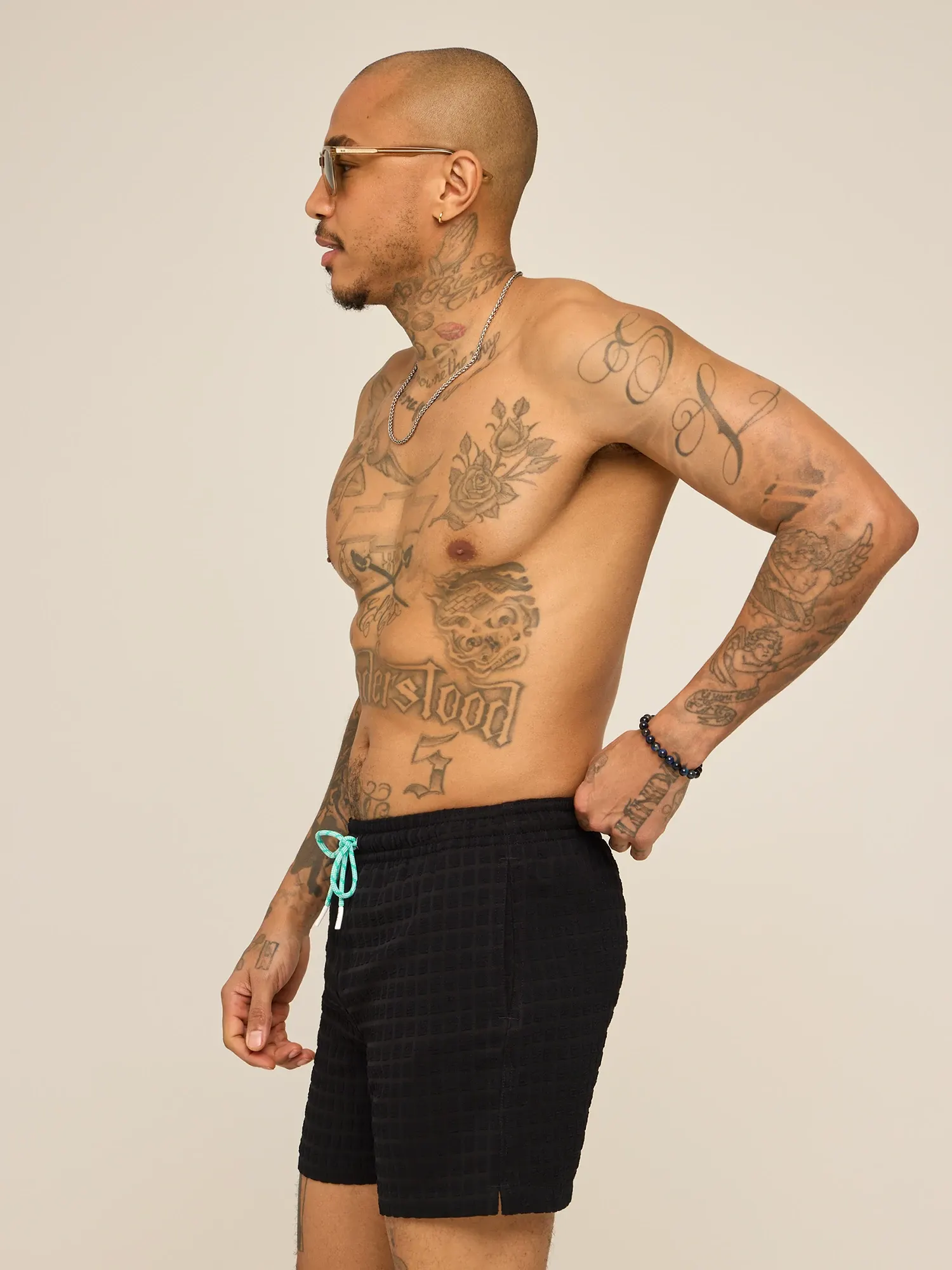 The Floral Fusions 5.5" (Grid Lined Swim) - Image 4