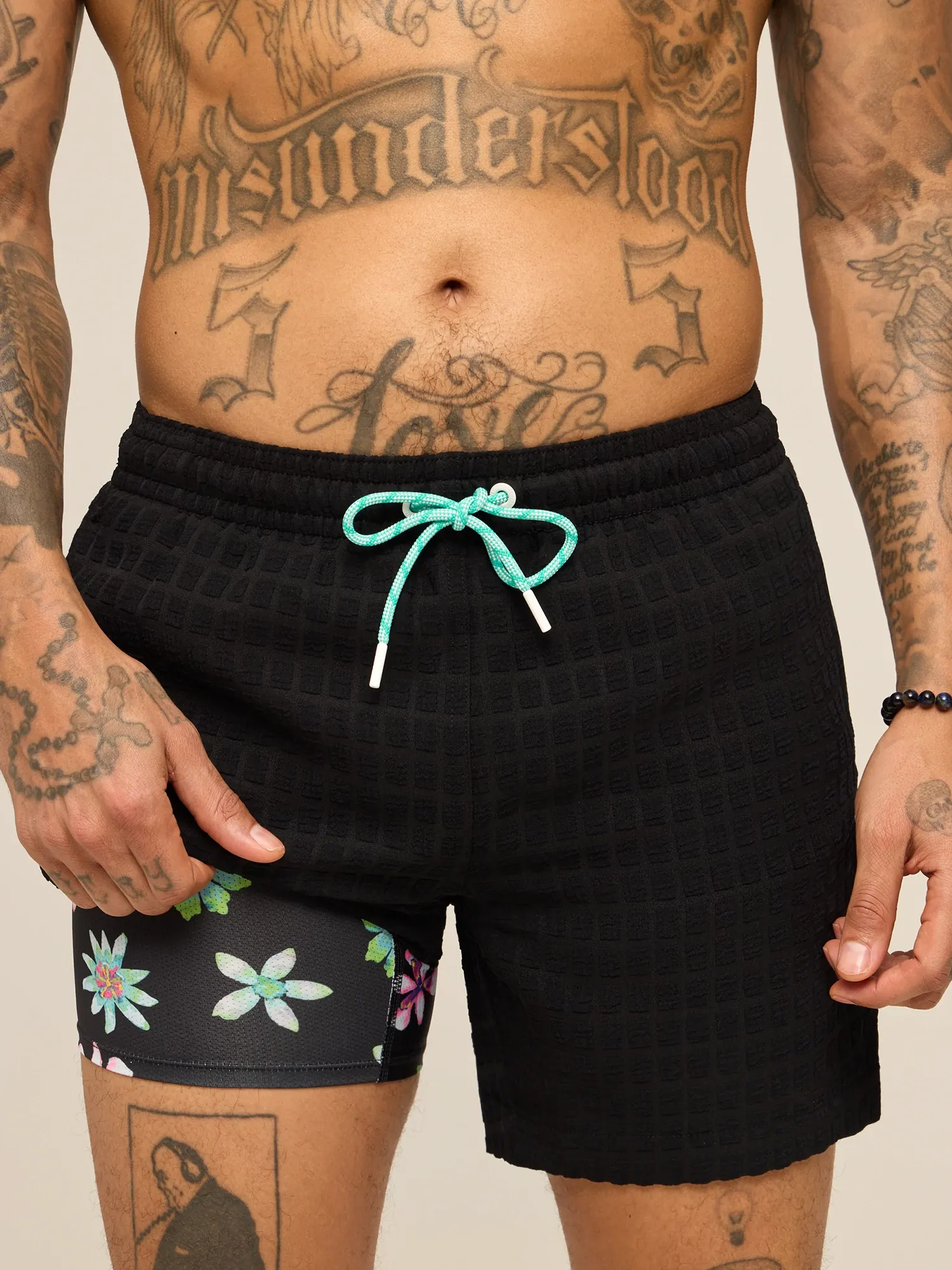 The Floral Fusions 5.5" (Grid Lined Swim) - Image 5