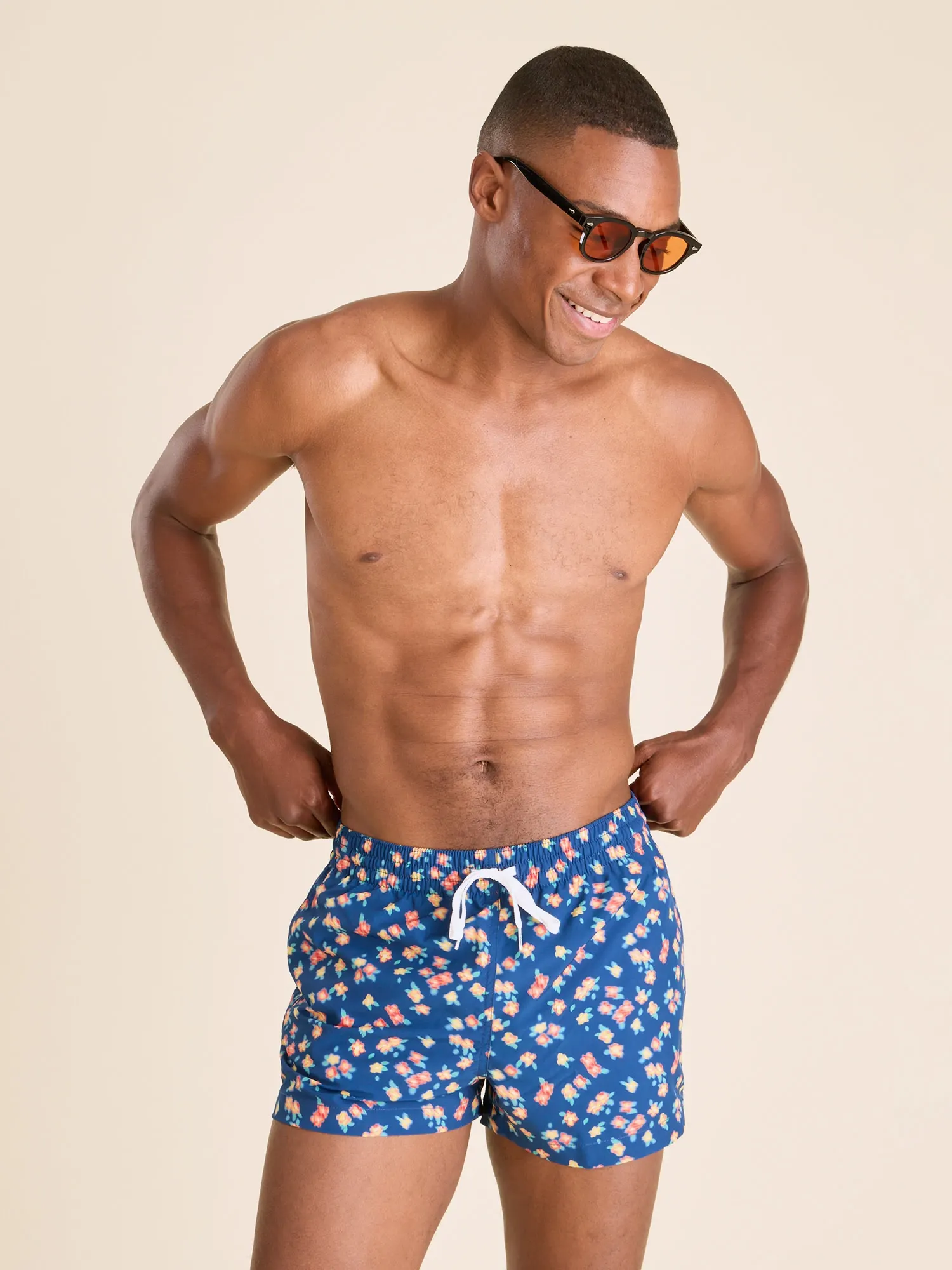 The Flowers In Motion 4" (Classic Lined Swim Trunk) - Image 4