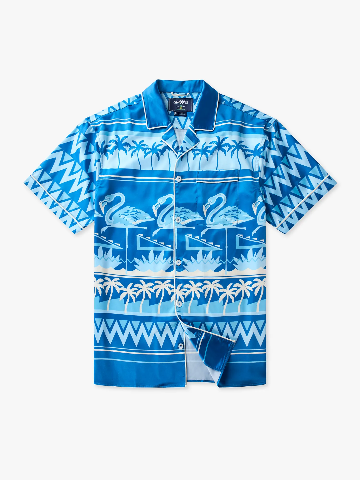 The Fly-Mingo- Blue (Satin Sleep Shirt) - Image 5