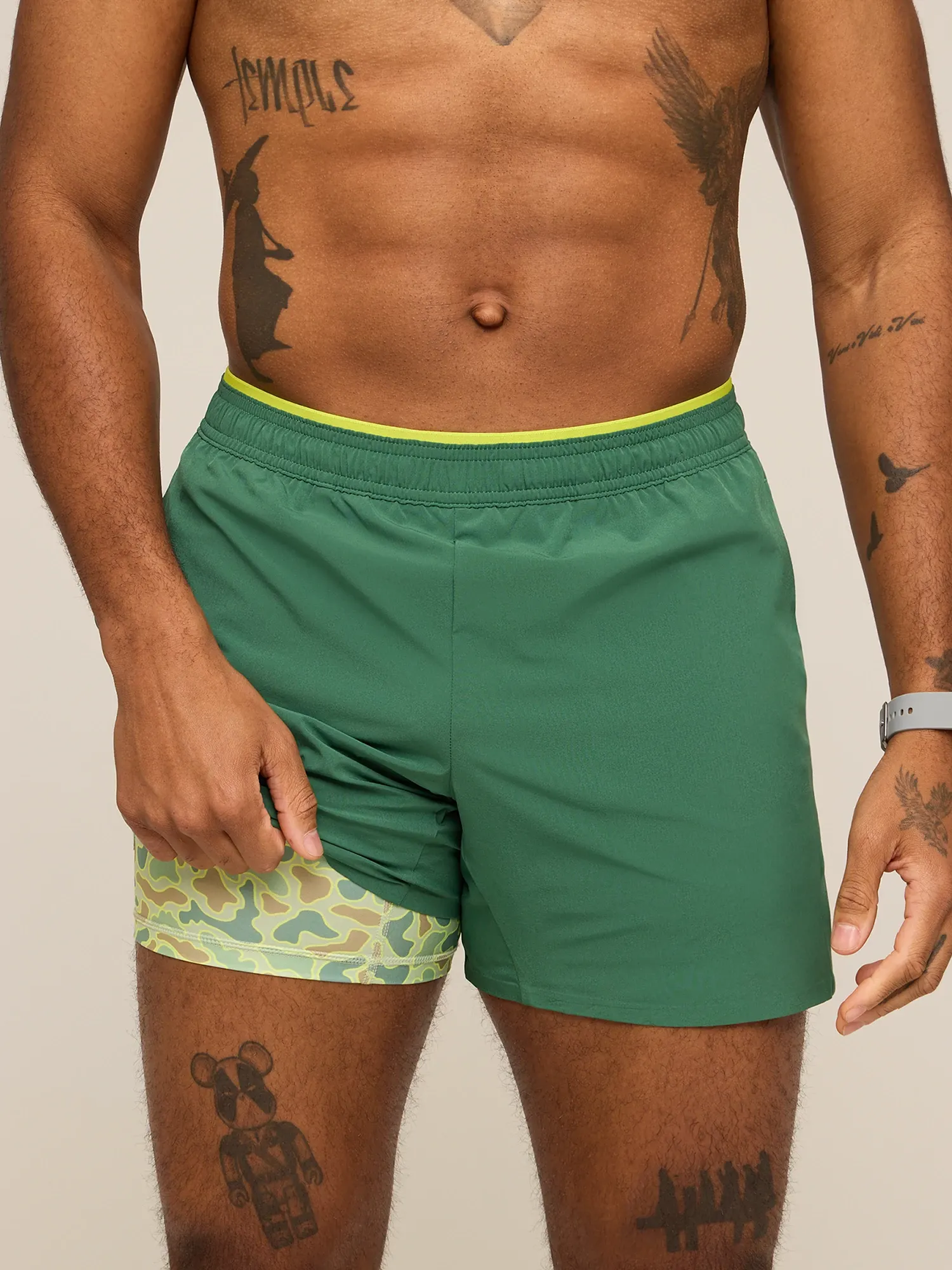 The Forest Floors 5.5" (Ultimate Training Short with Hidden Liner) - Image 2