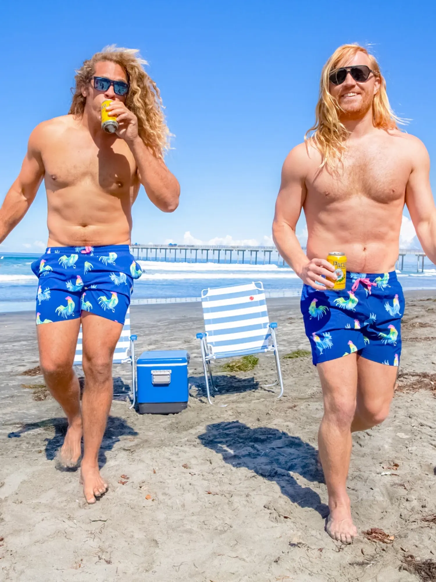 The Fowl Plays 5.5" (Classic Lined Swim Trunk) - Image 4