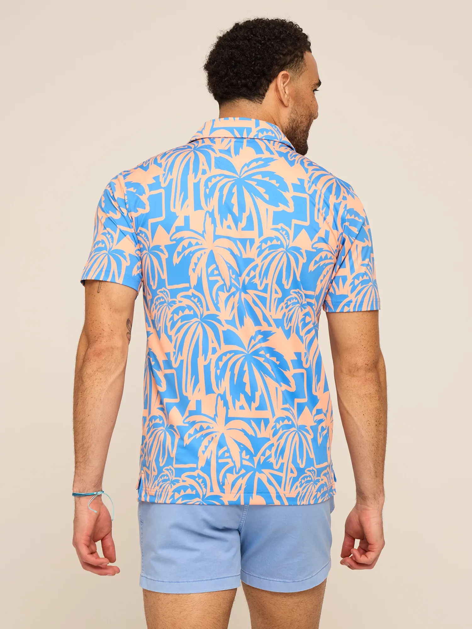 The Frond Farewell (Performance Polo)- Orange - Image 2
