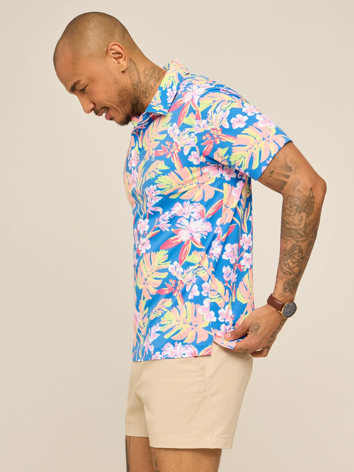 The Garden Glow (Range Polo)- Powder Blues - Image 5