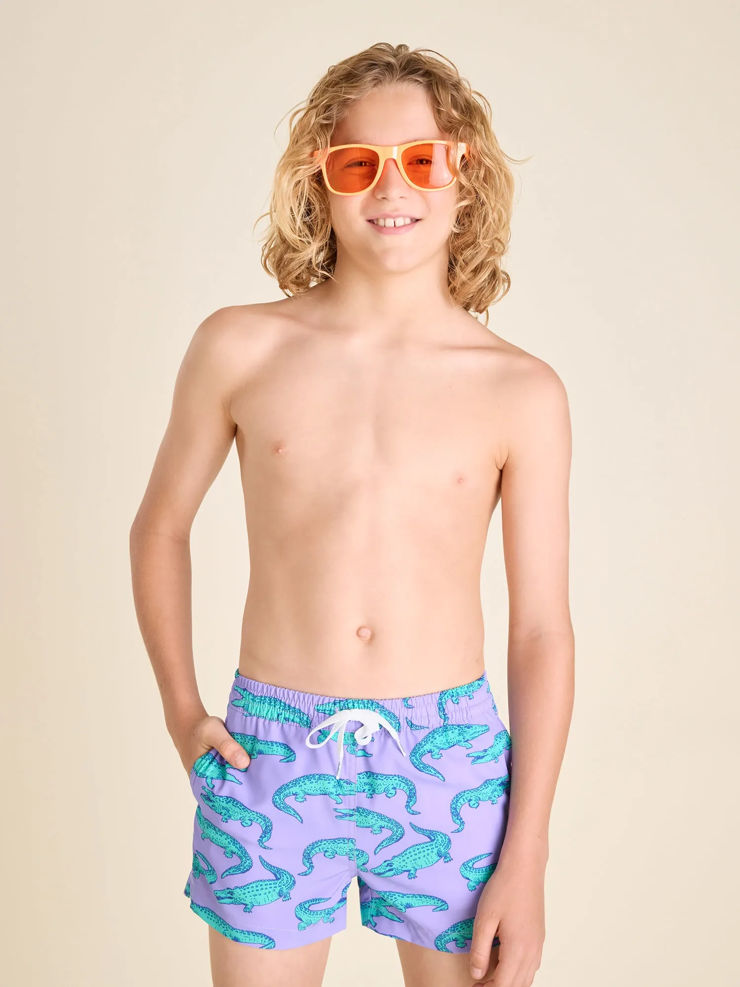 The Gem Glades (Boys Classic Lined Swim Trunk) - Image 4