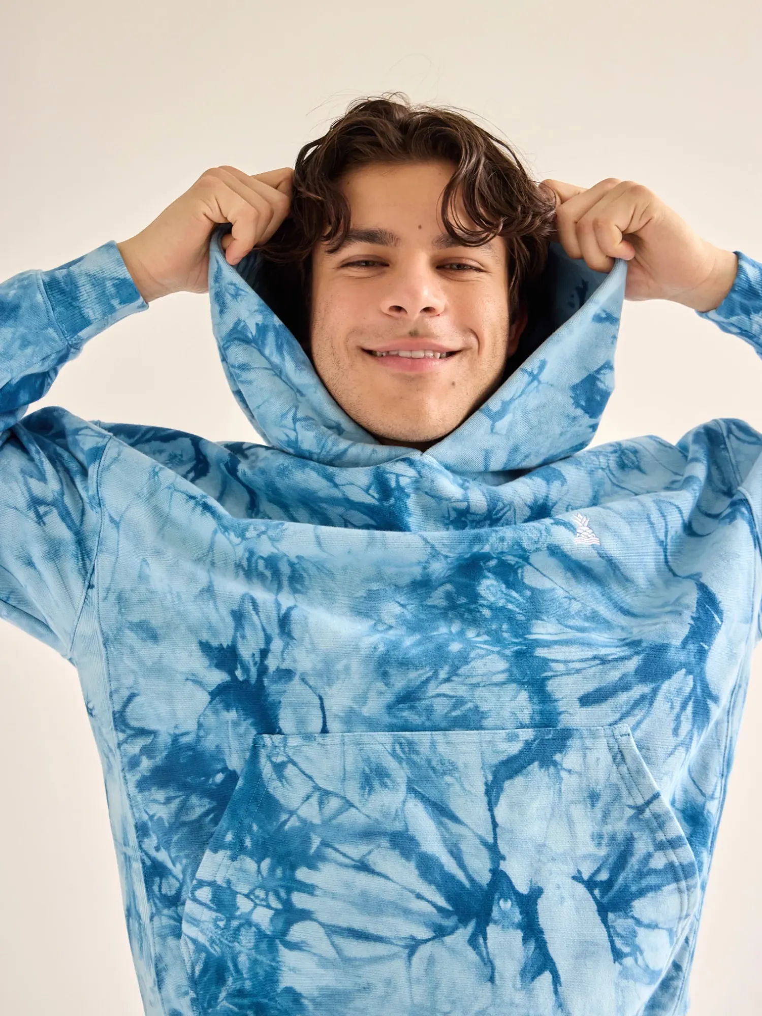 The Glass Fractal - Deep Blue (Comfort Hoodie) - Image 2