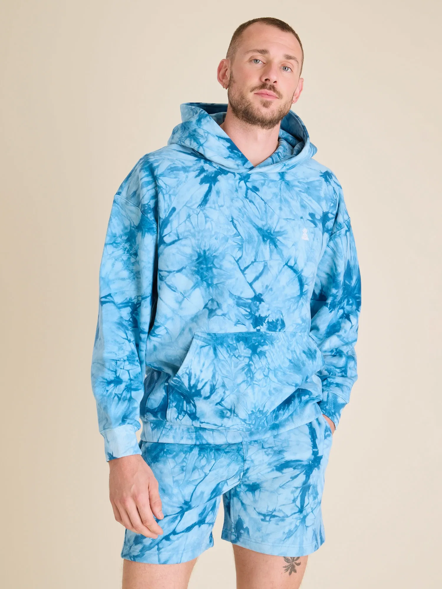 The Glass Fractal - Deep Blue (Comfort Hoodie) - Image 3