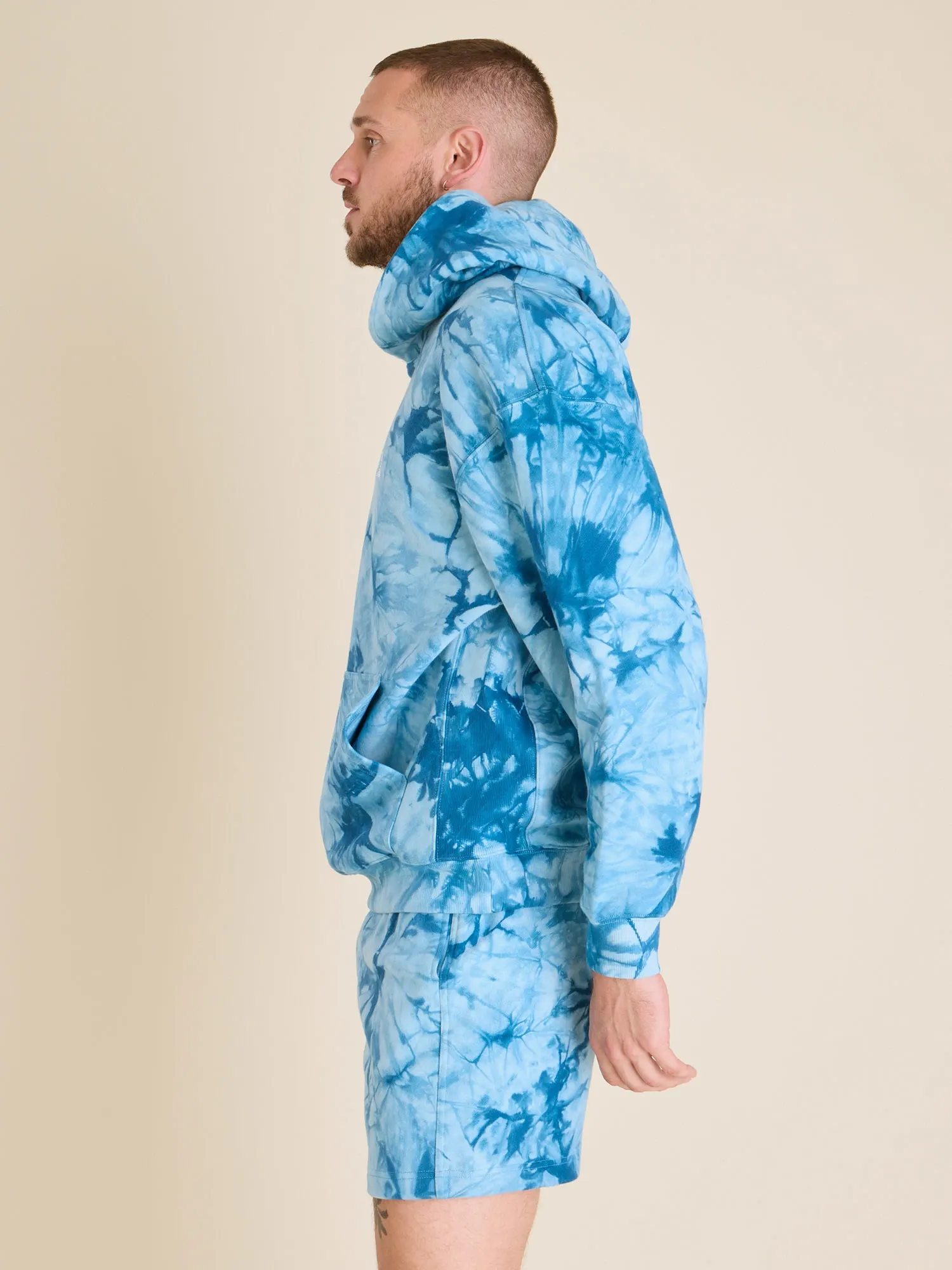 The Glass Fractal - Deep Blue (Comfort Hoodie) - Image 5