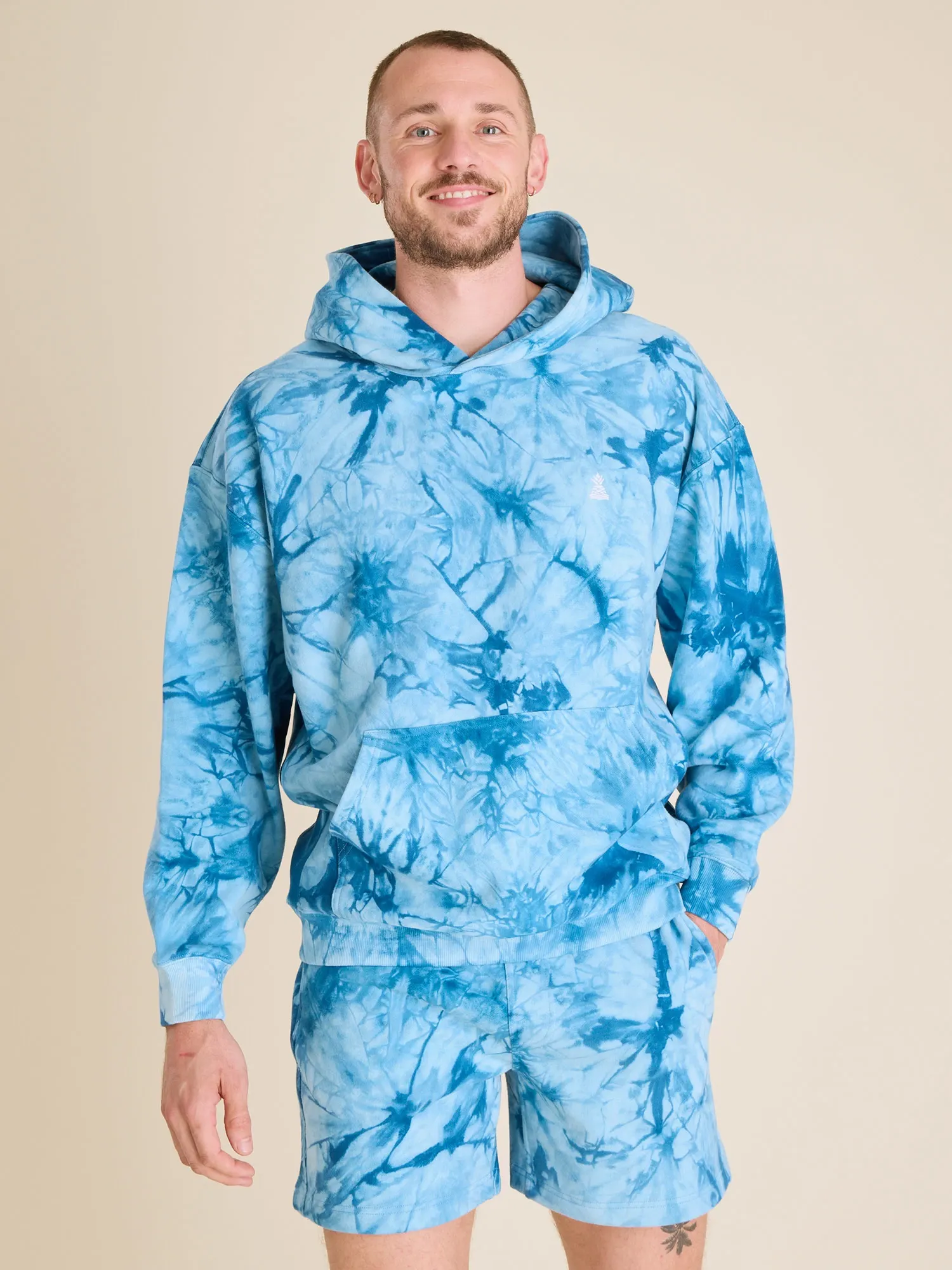 The Glass Fractal - Deep Blue (Comfort Hoodie) - Image 6