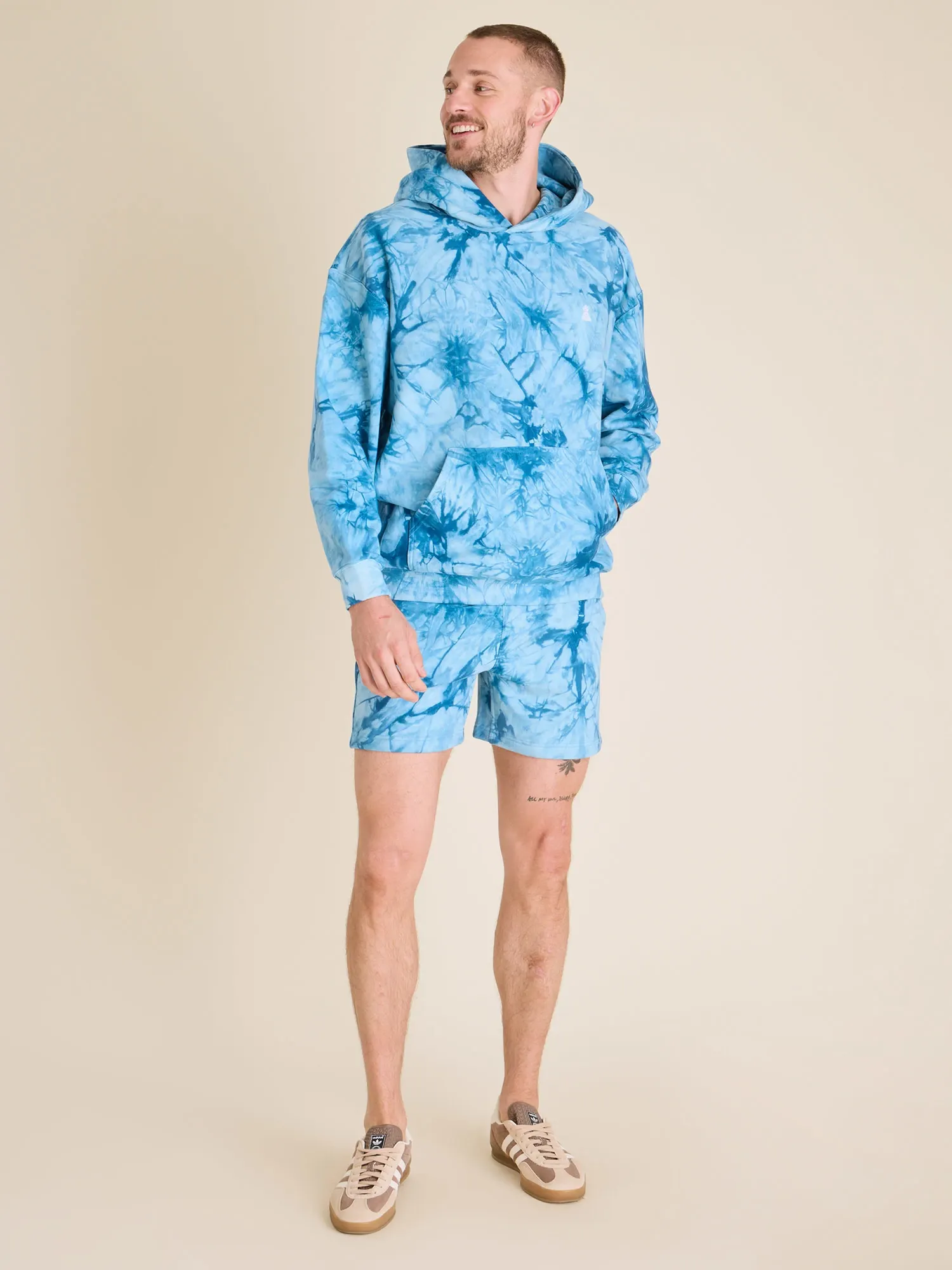 The Glass Fractal - Deep Blue (Comfort Hoodie) - Image 7