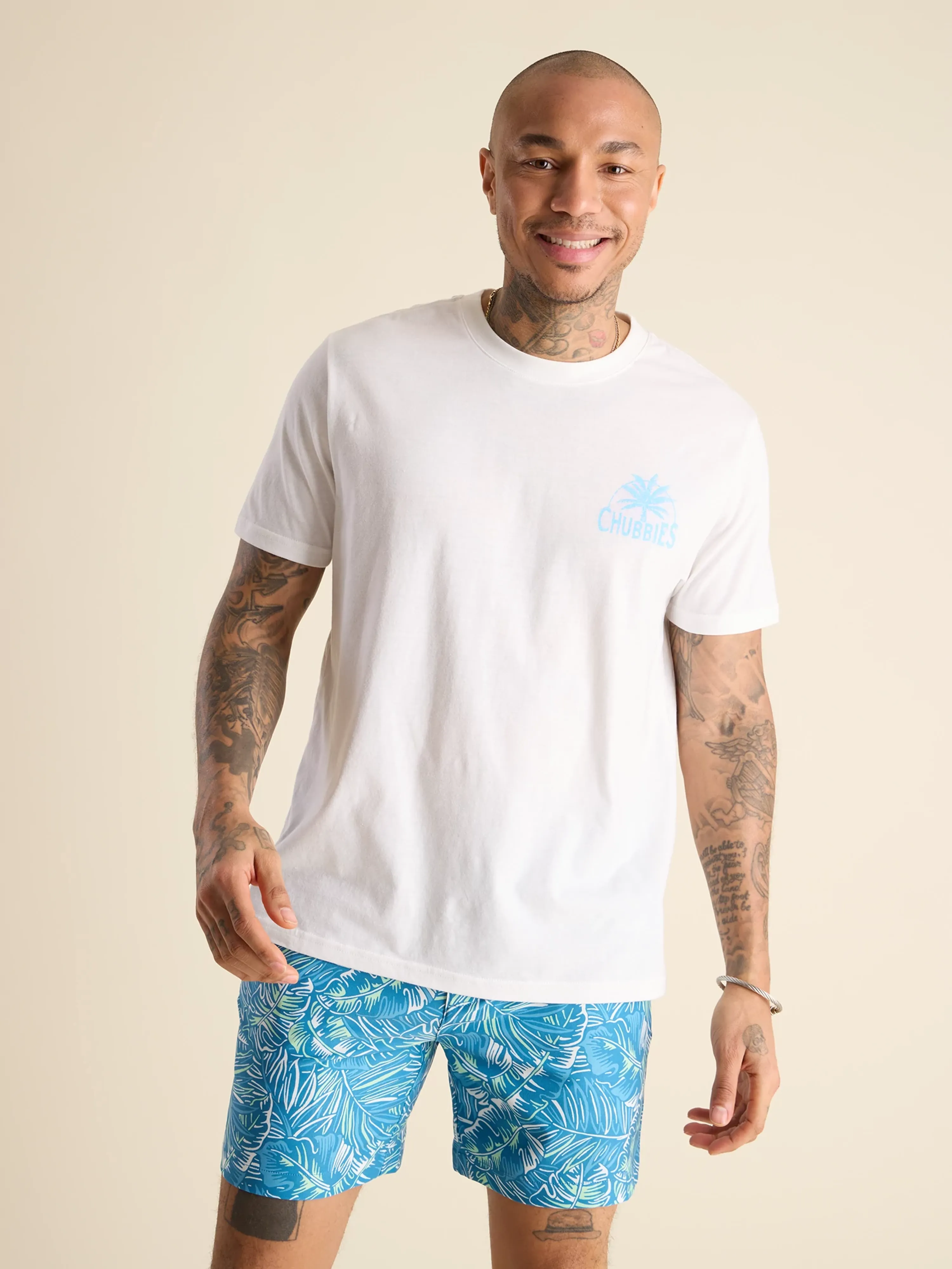 The Going in the Duffle (Non Pocket Graphic T-Shirt) - Pure White - Image 2