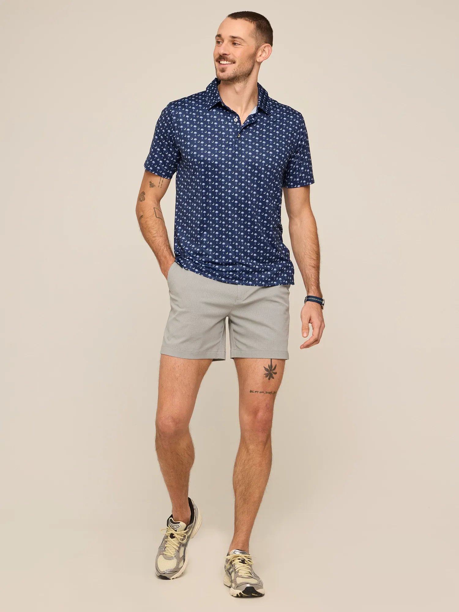 The Goodnight Palmetto Moon (Performance Polo) - Image 4