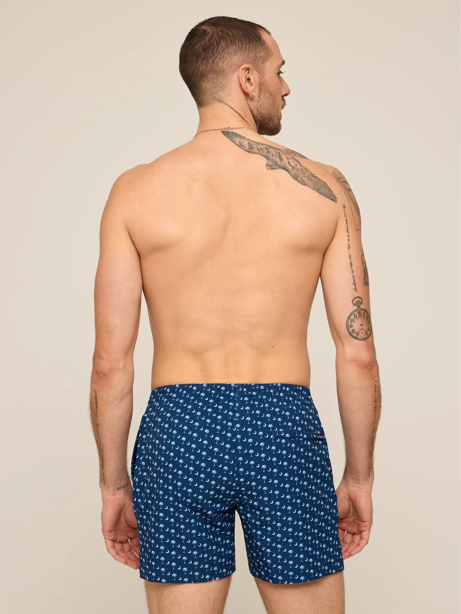 The Goodnight Palmetto Moons 5.5" (Classic Lined Swim Trunk) - Image 2