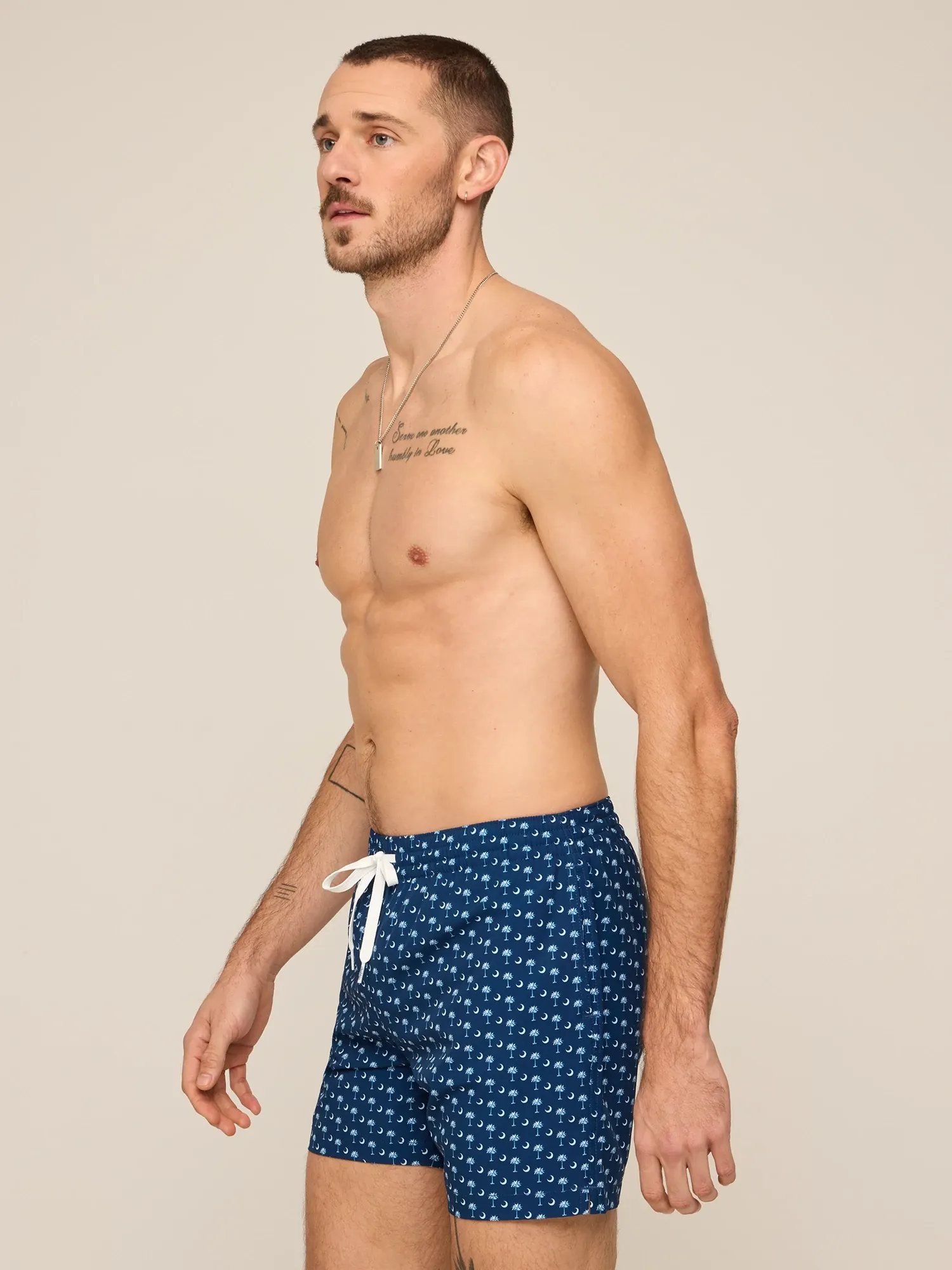 The Goodnight Palmetto Moons 5.5" (Classic Lined Swim Trunk) - Image 3