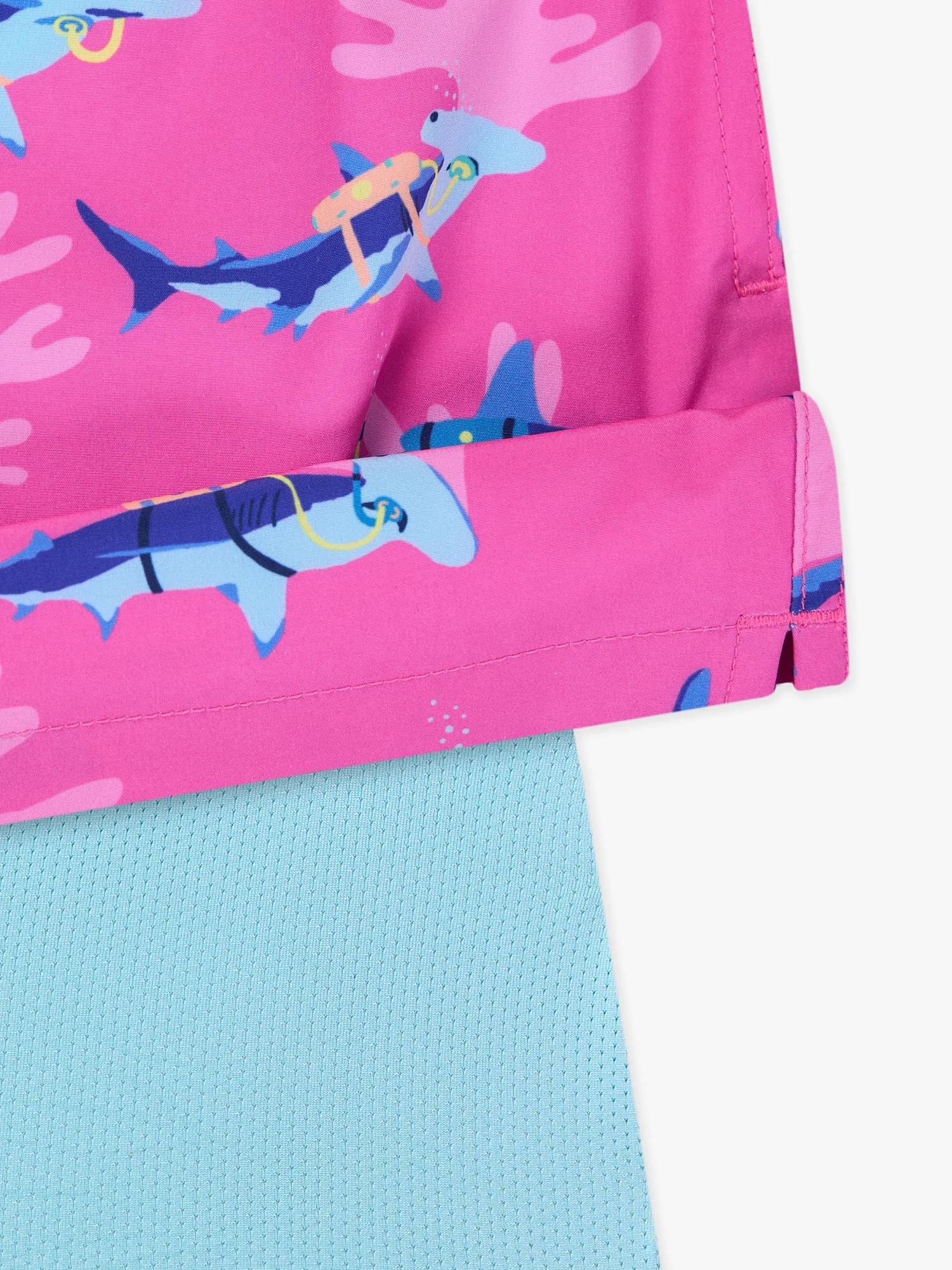 The Great Pink Sharks 4" (Classic Lined Swim Trunk) - Image 8